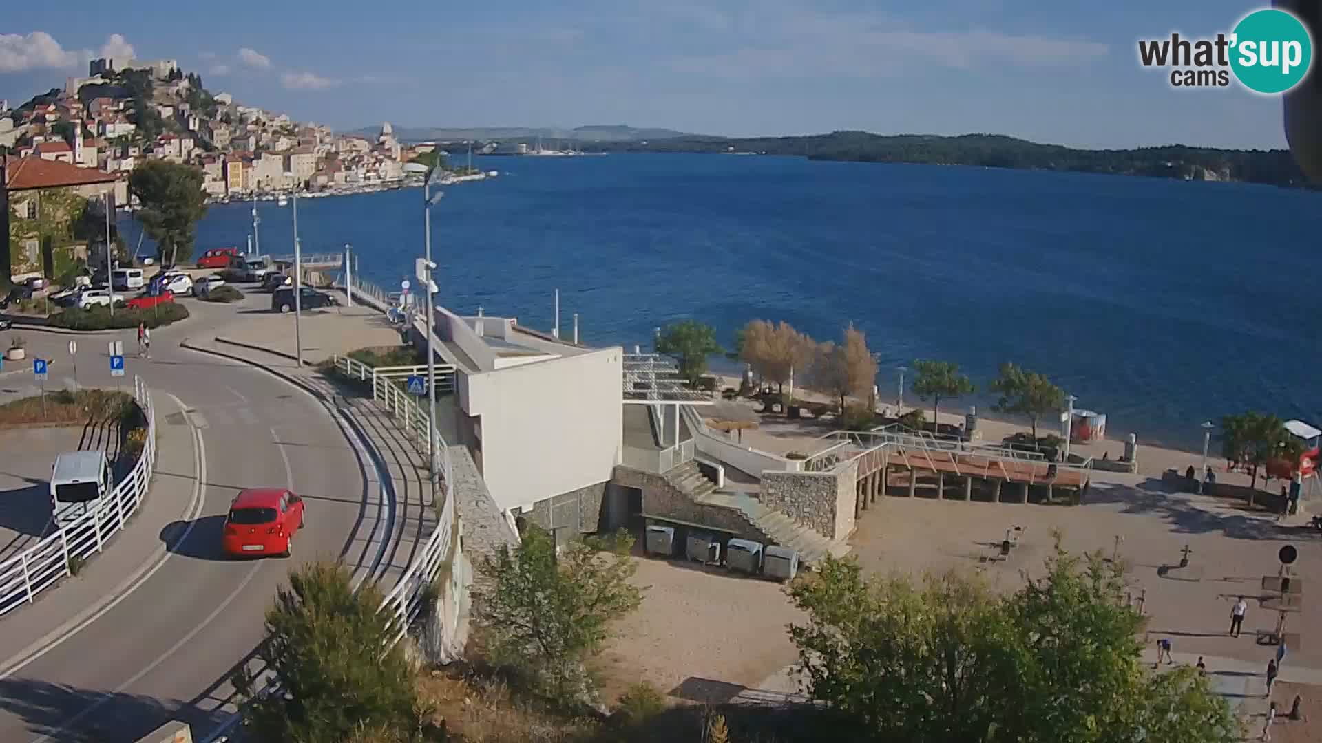 Kamera v živo Šibenik plaža Banj