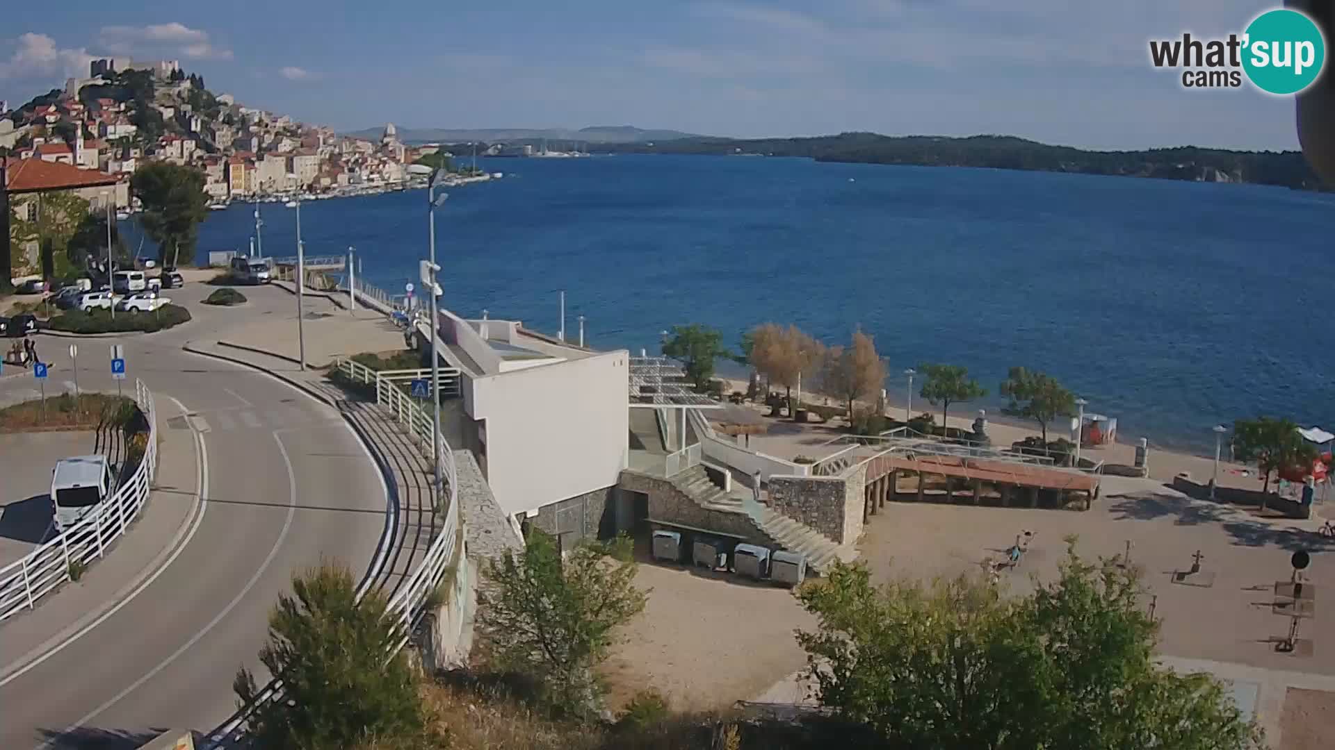 Webcam Šibenik Strand Banj