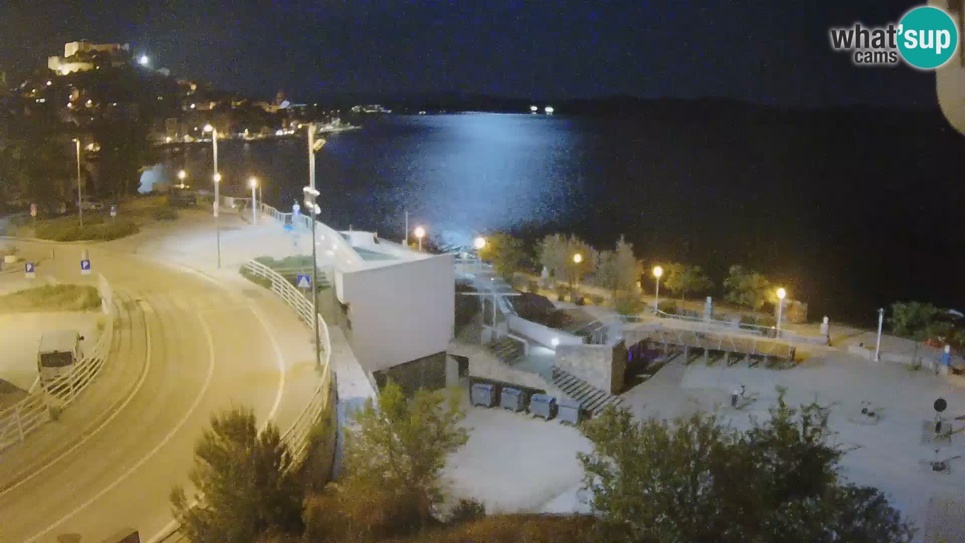 Kamera v živo Šibenik plaža Banj