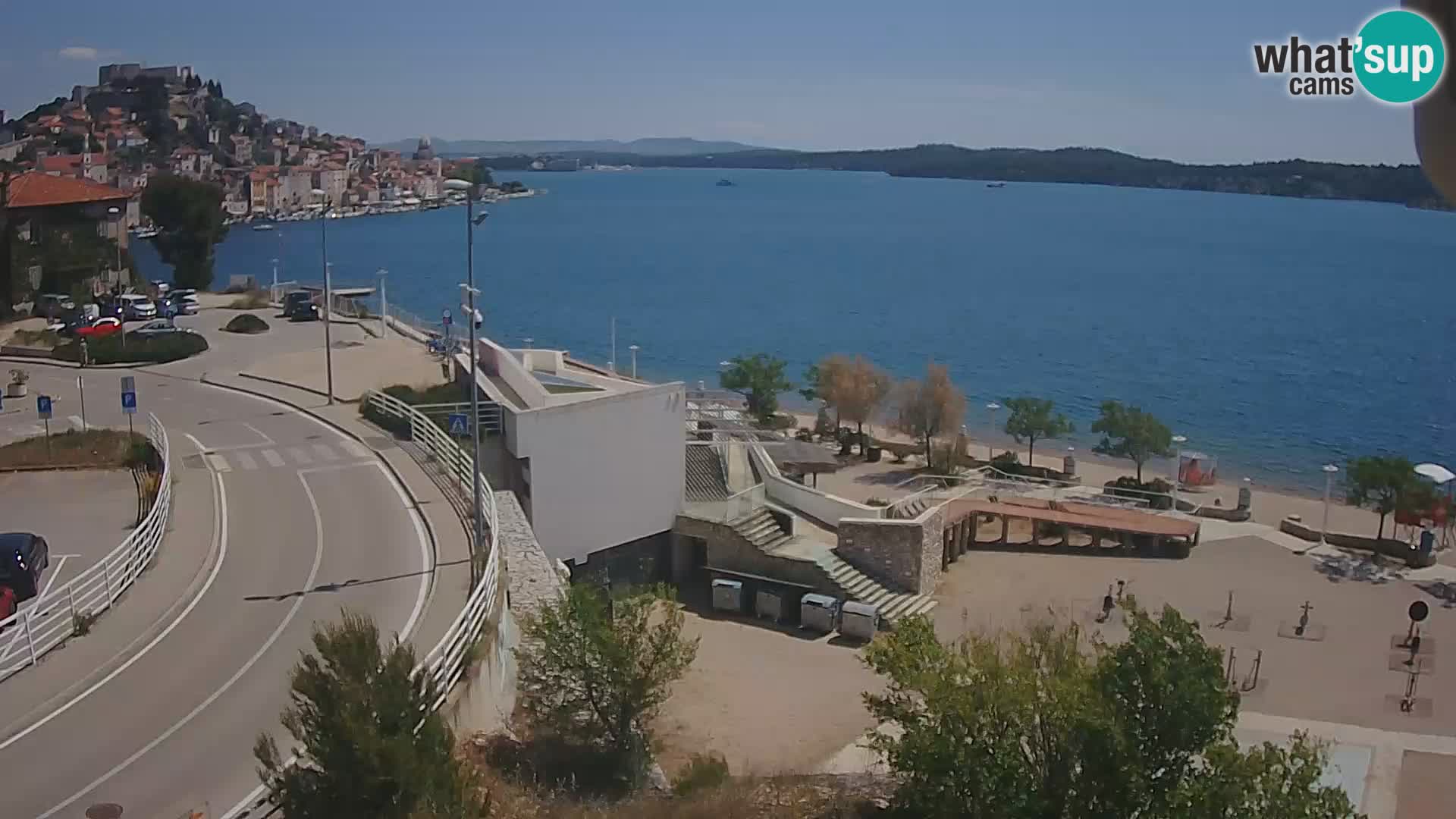 Web kamera Šibenik plaža Banj