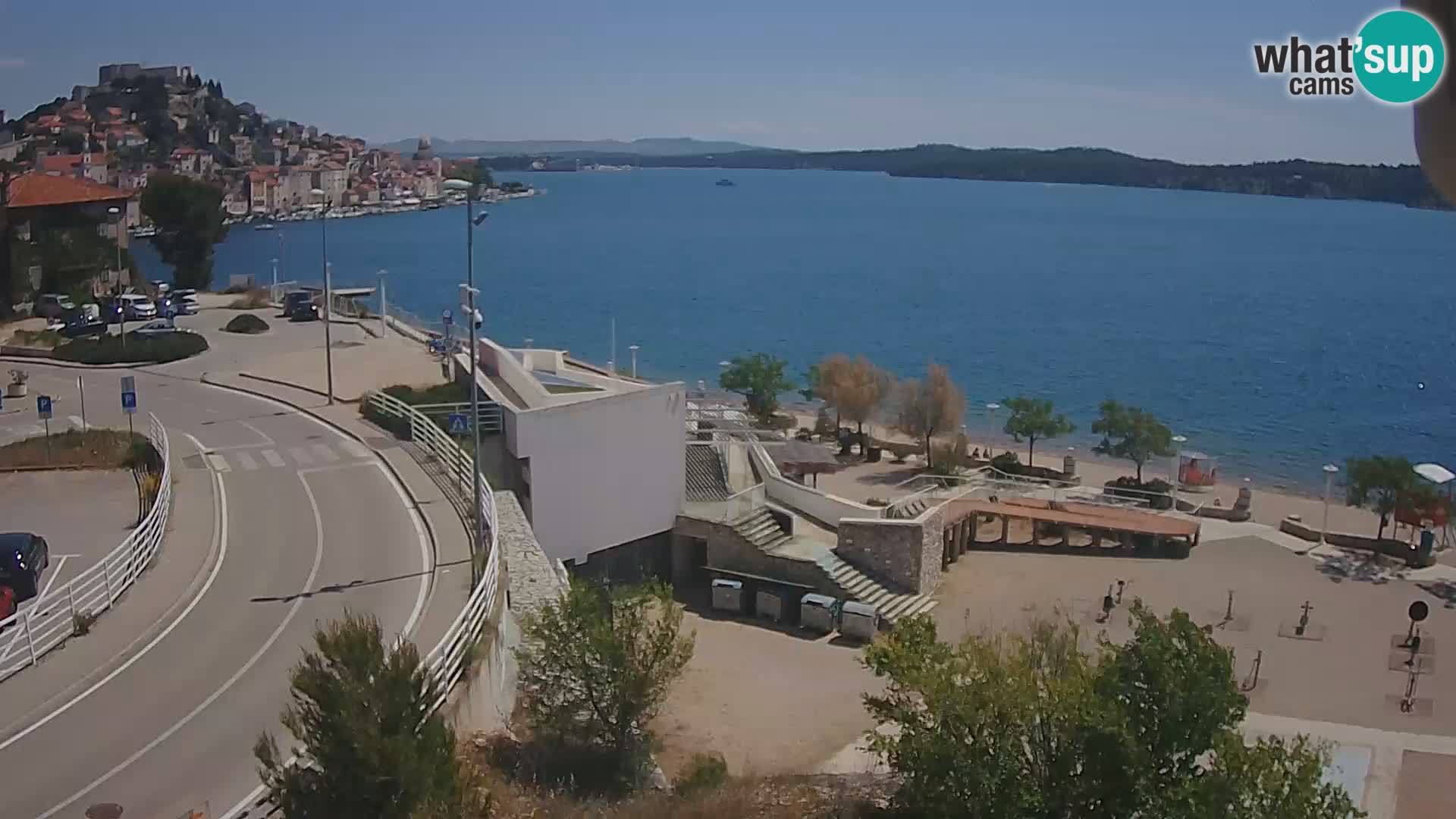 Web kamera Šibenik plaža Banj