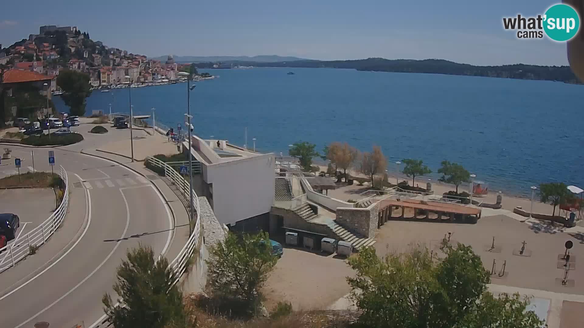 Kamera v živo Šibenik plaža Banj