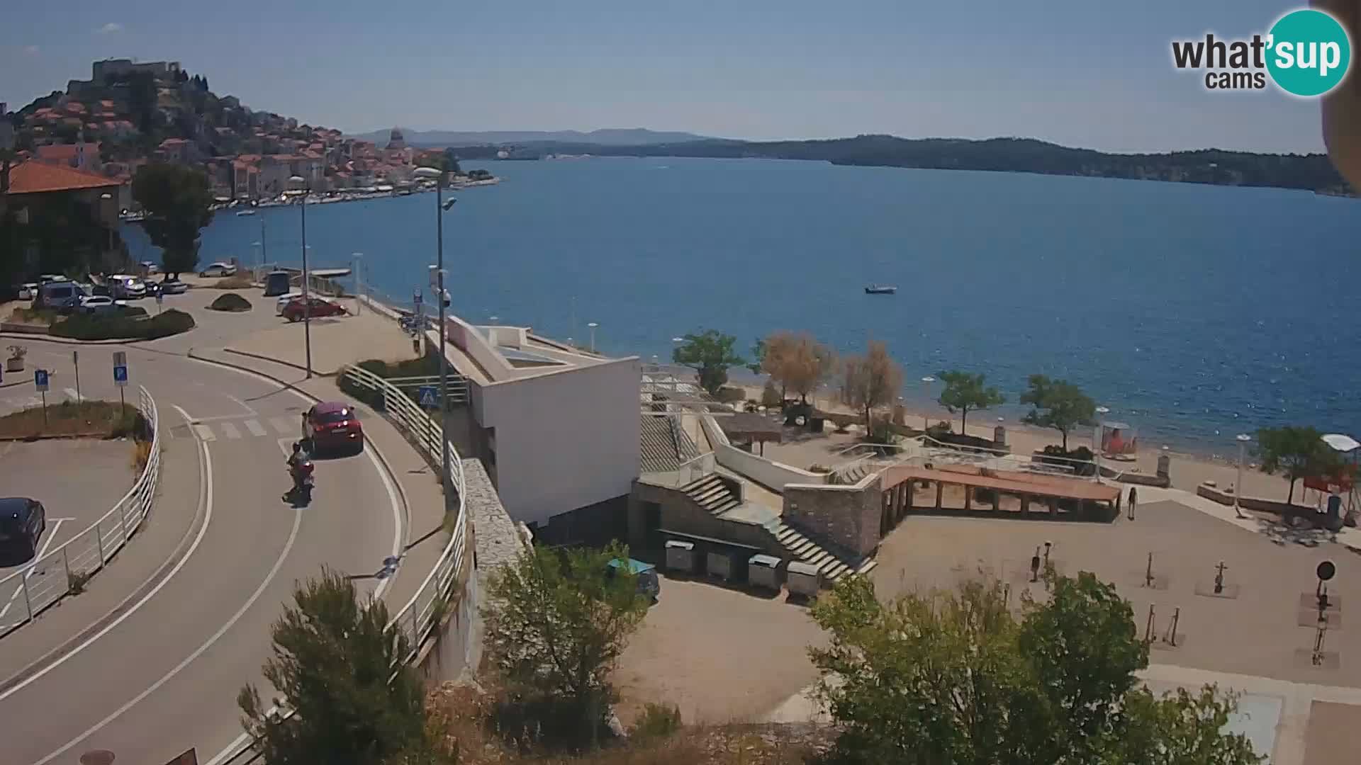 Kamera v živo Šibenik plaža Banj