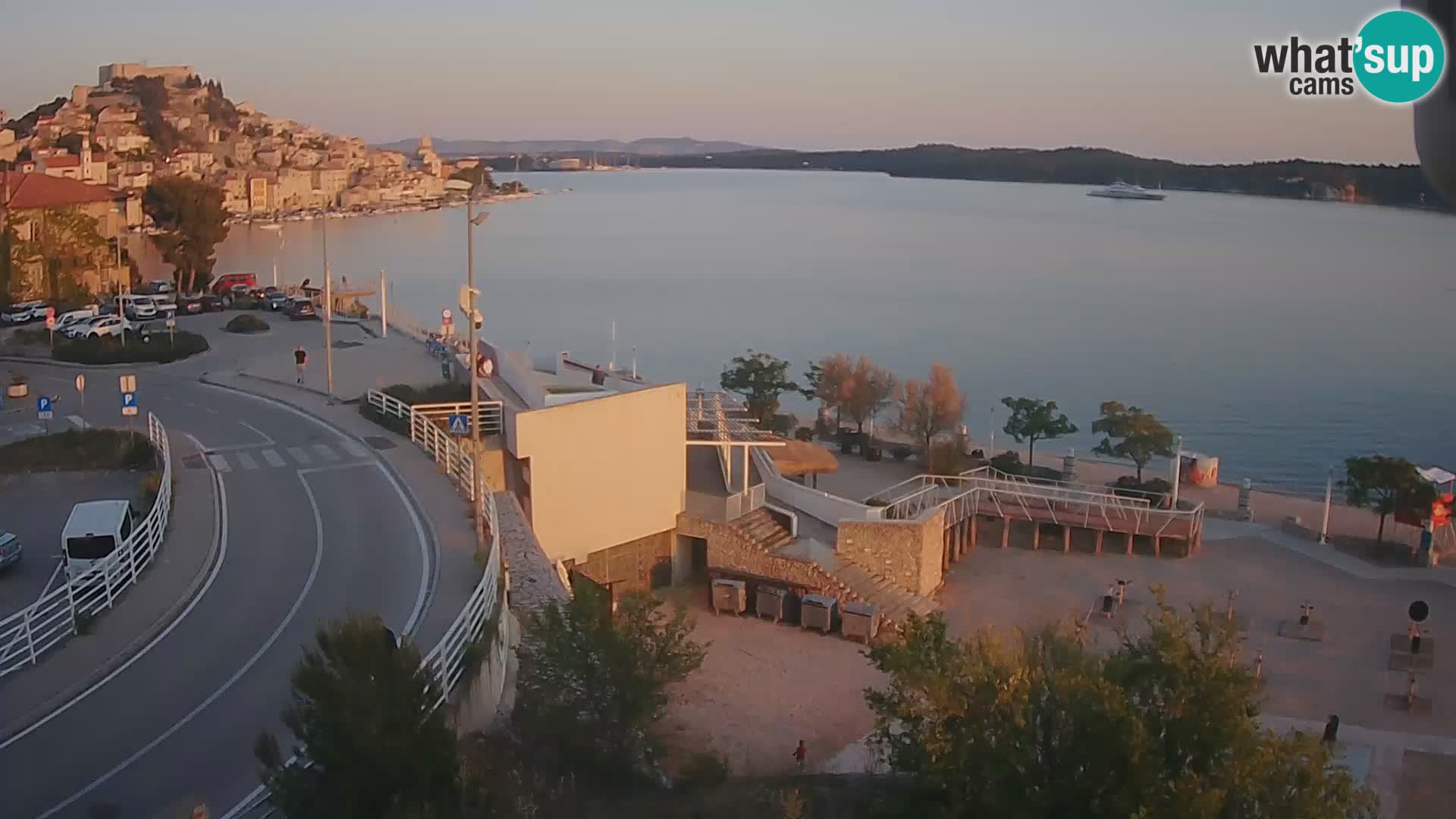 Kamera v živo Šibenik plaža Banj
