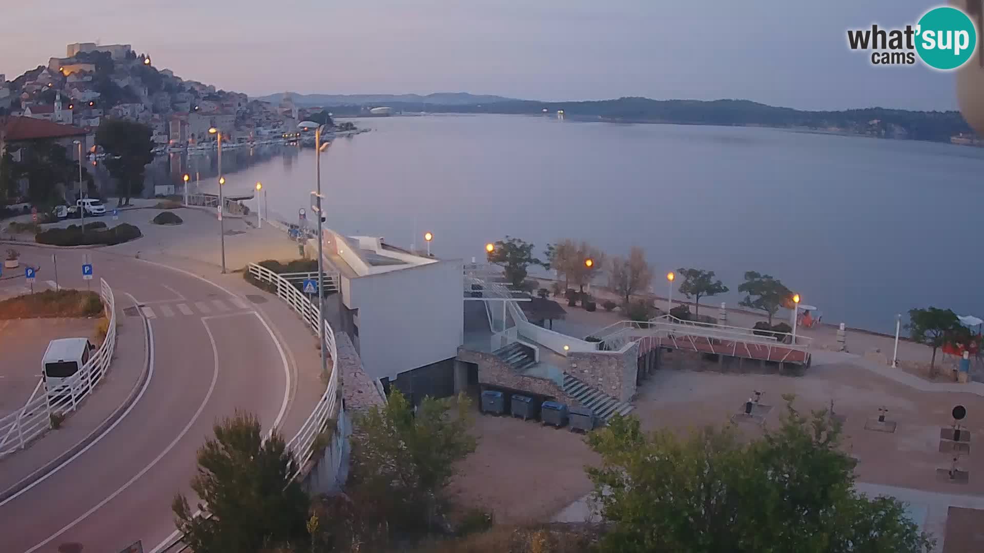 Šibenik webcam Beach Banj