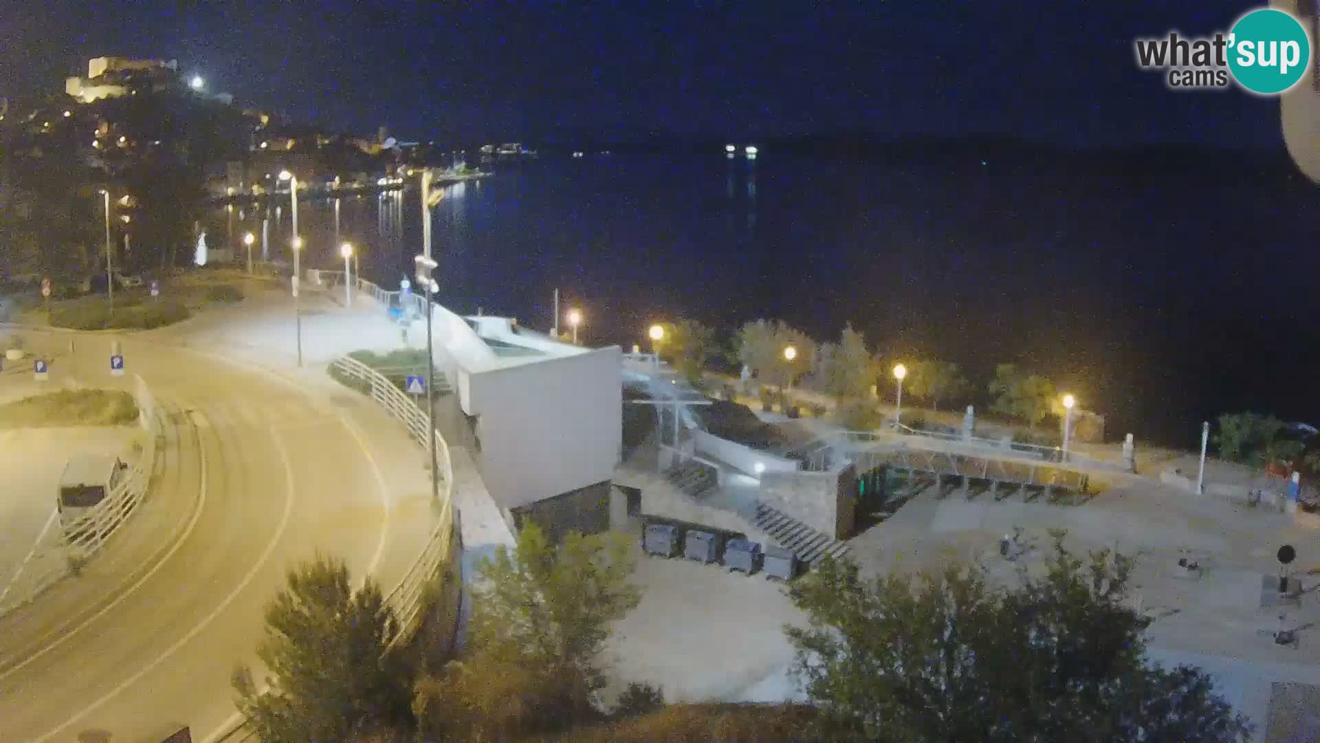 Šibenik webcam Beach Banj
