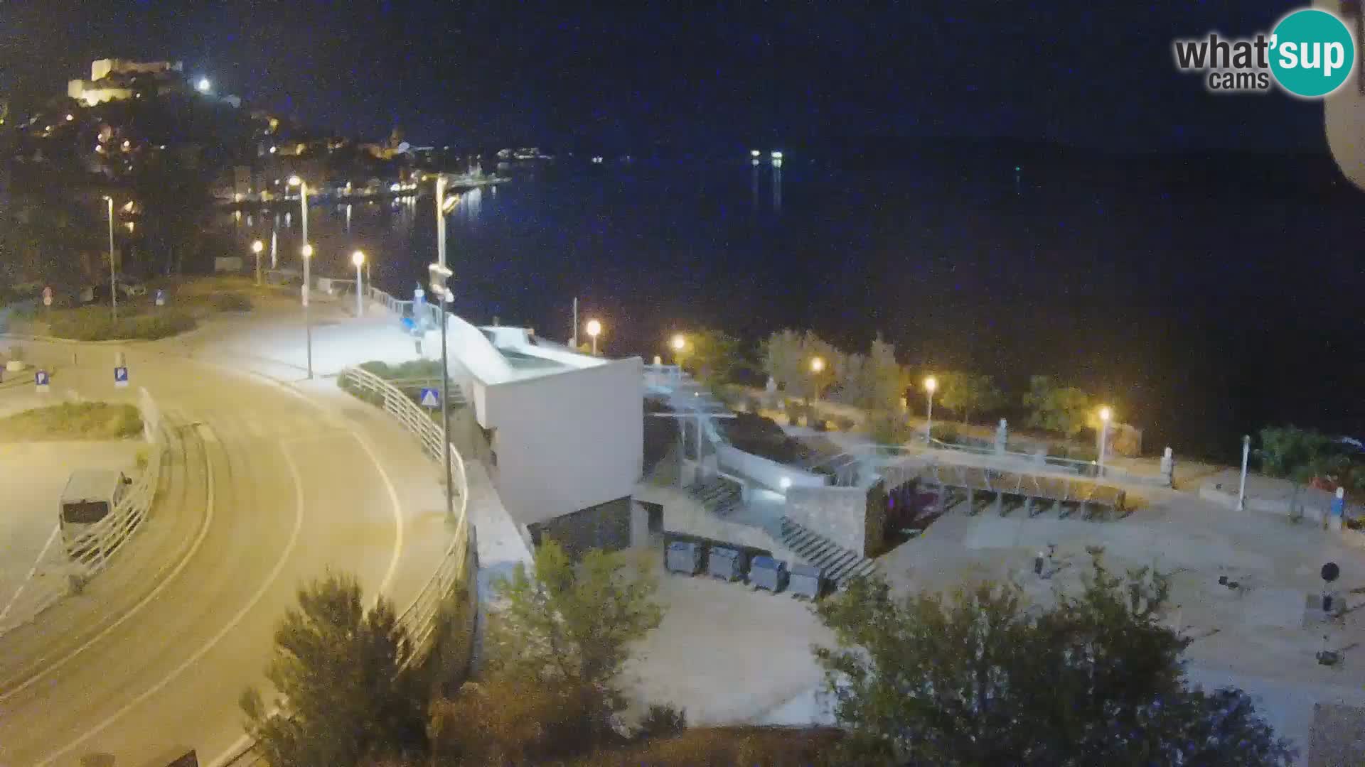 Web kamera Šibenik plaža Banj