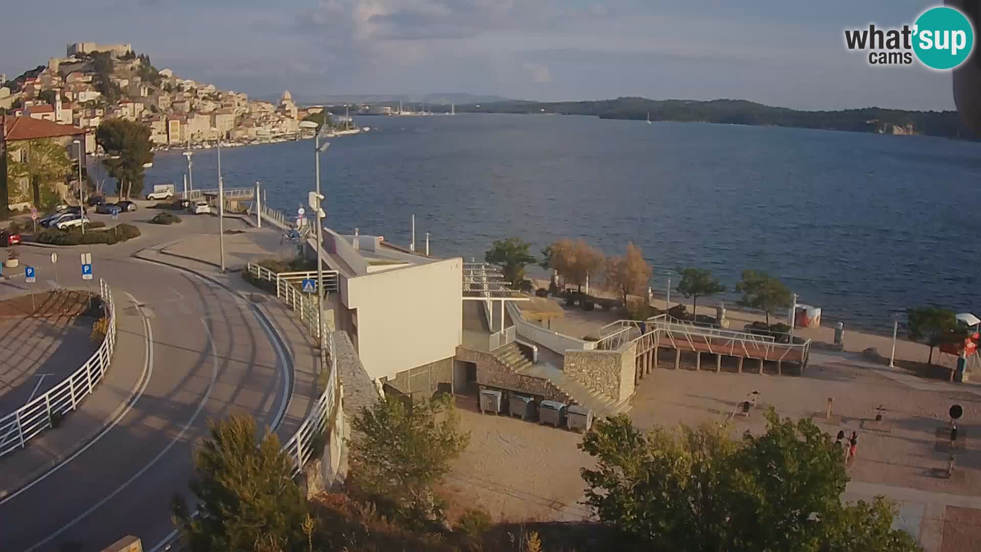 Web kamera Šibenik plaža Banj