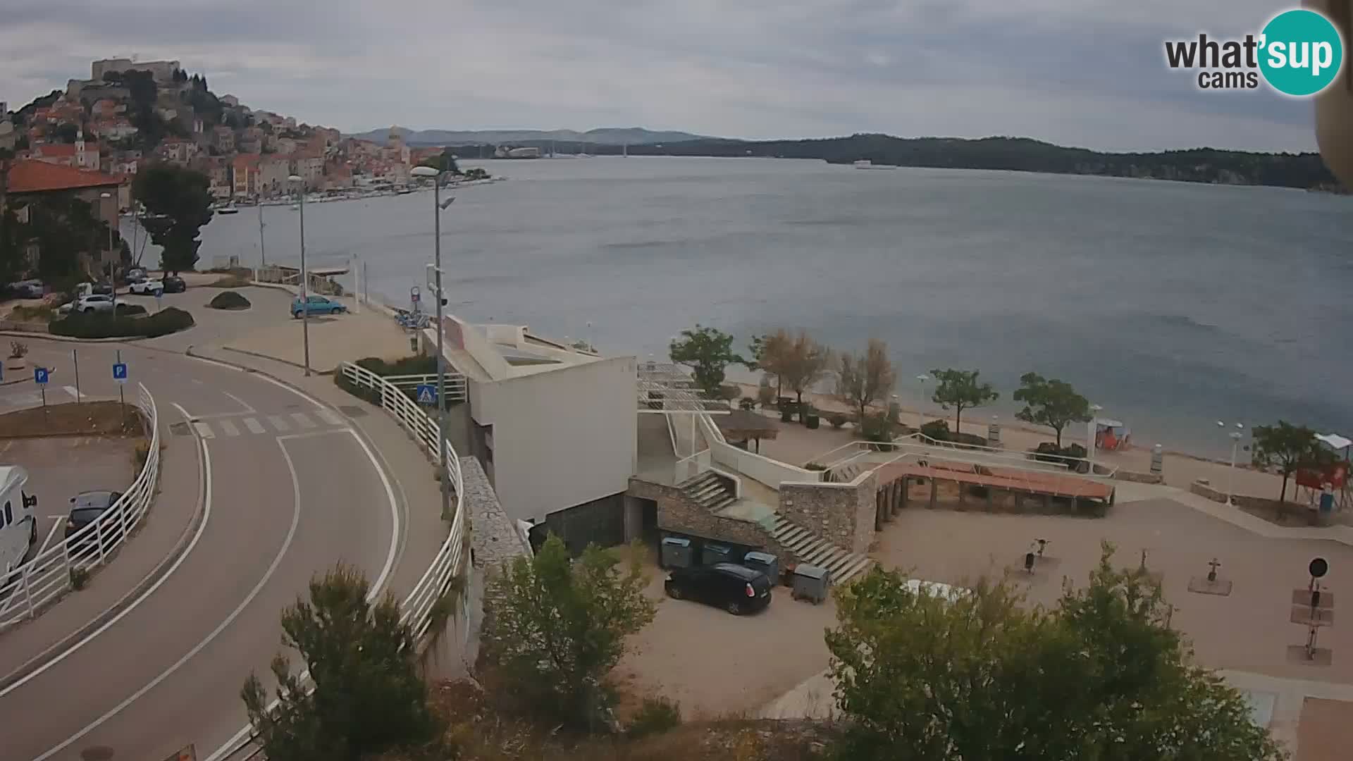Kamera v živo Šibenik plaža Banj