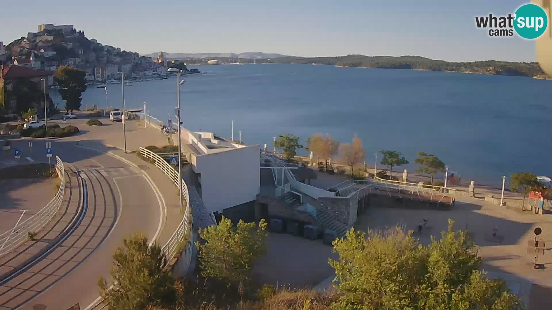 Šibenik webcam Beach Banj