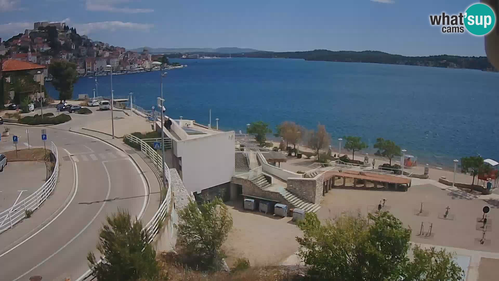 Live Cam Šibenik plage Banj