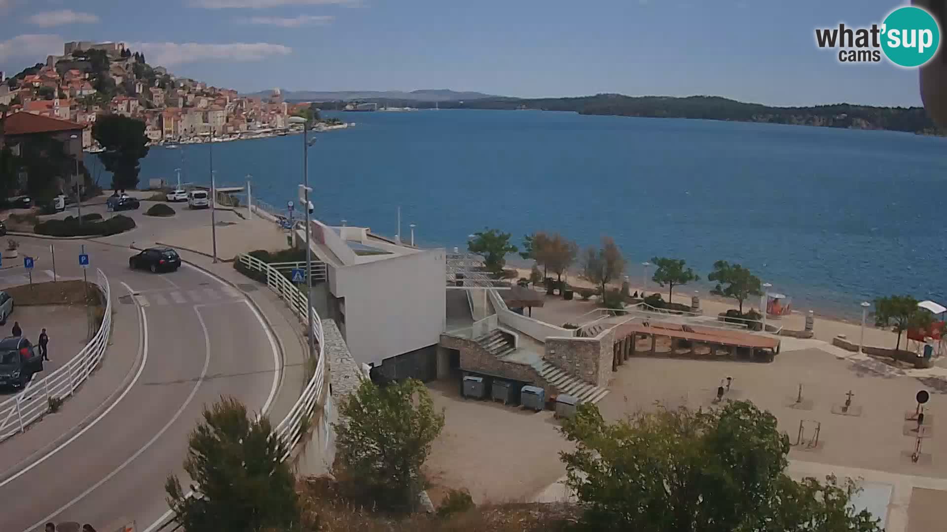 Kamera v živo Šibenik plaža Banj