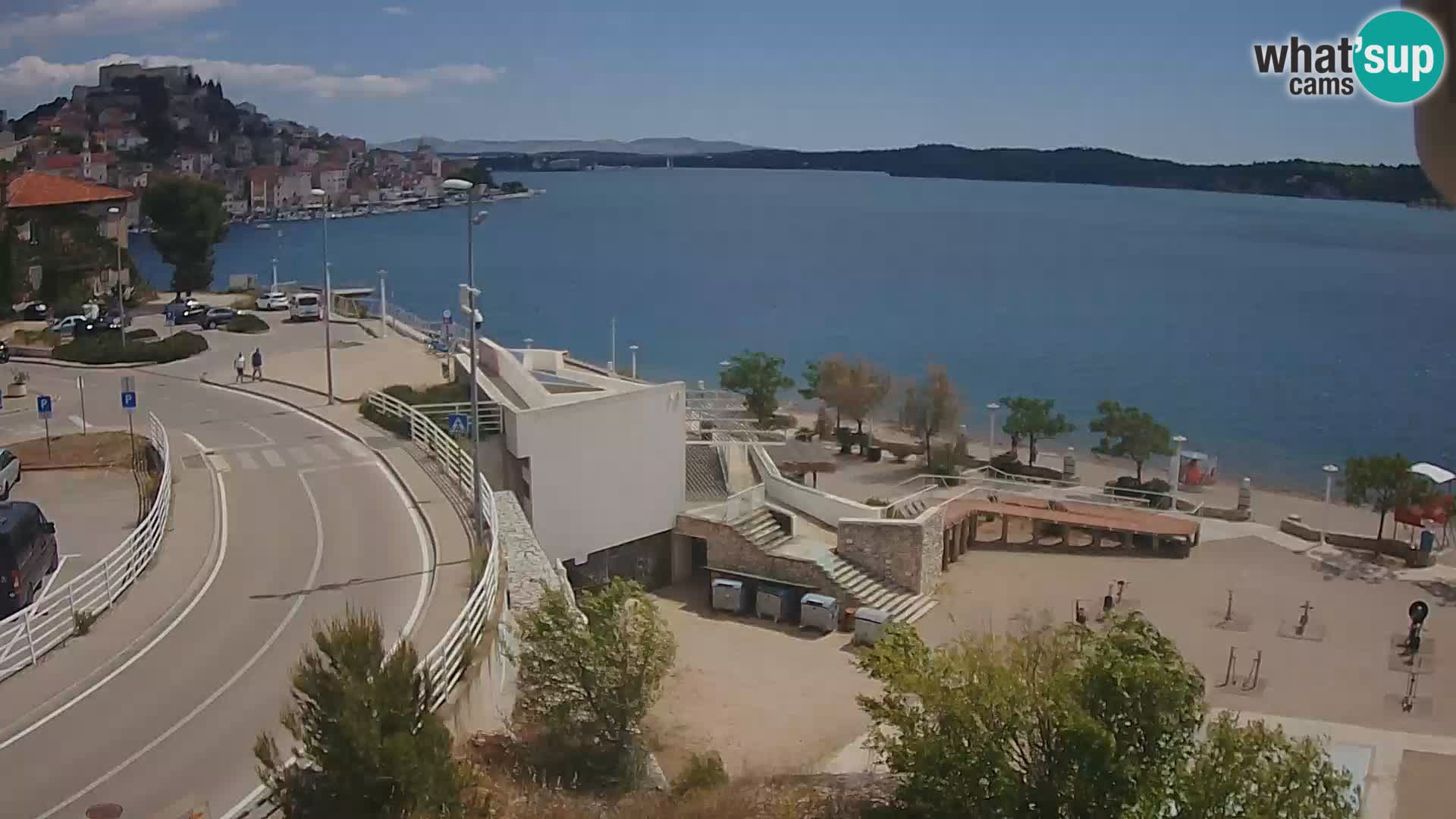Web kamera Šibenik plaža Banj