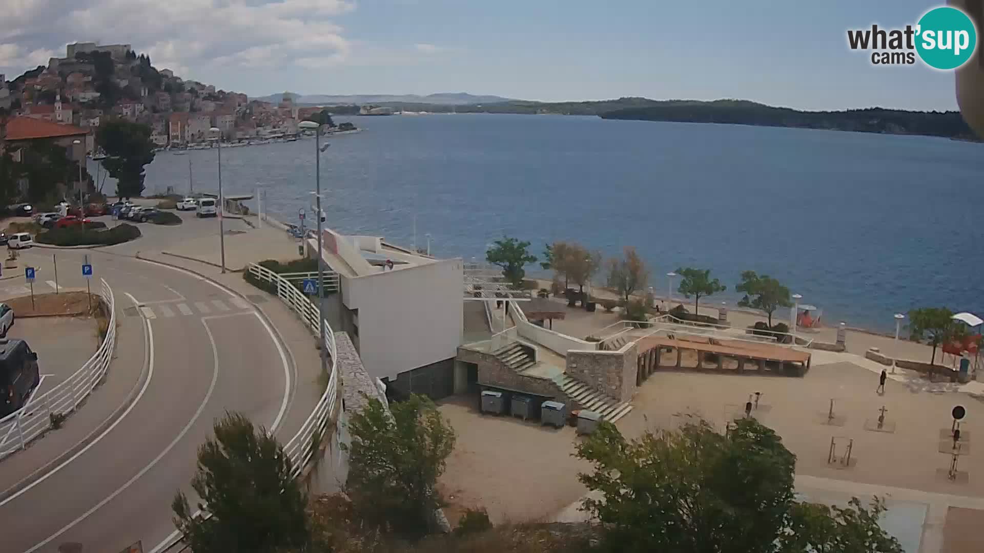 Livecam Sibenico spiaggia Banj