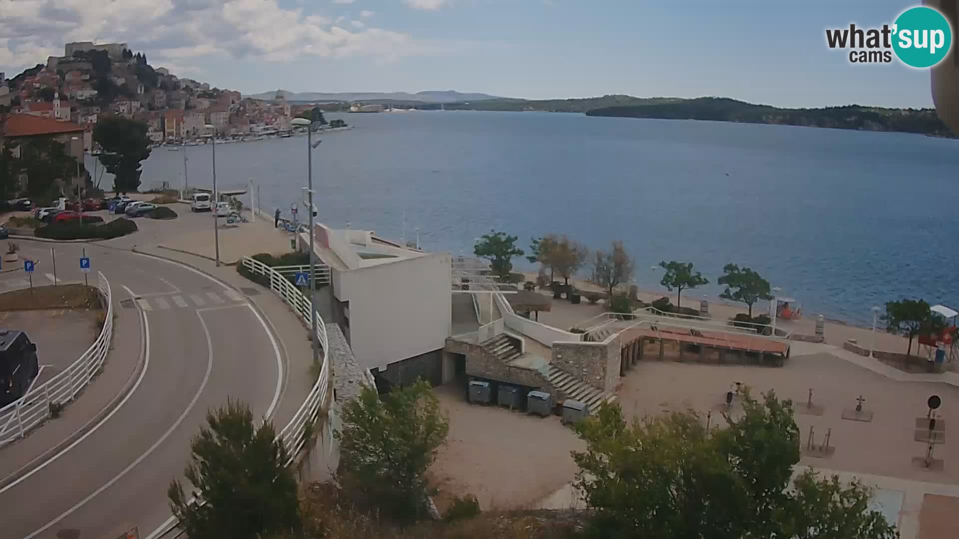 Web kamera Šibenik plaža Banj