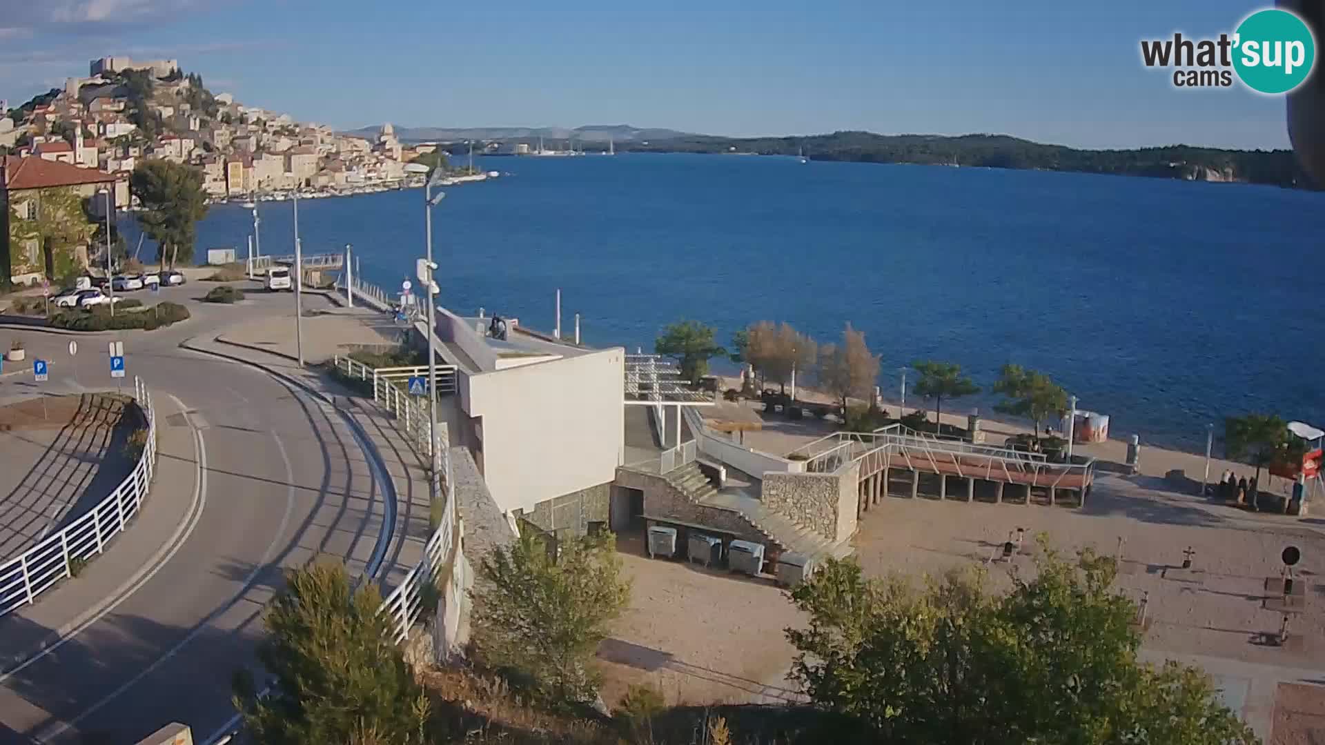 Webcam Šibenik Strand Banj