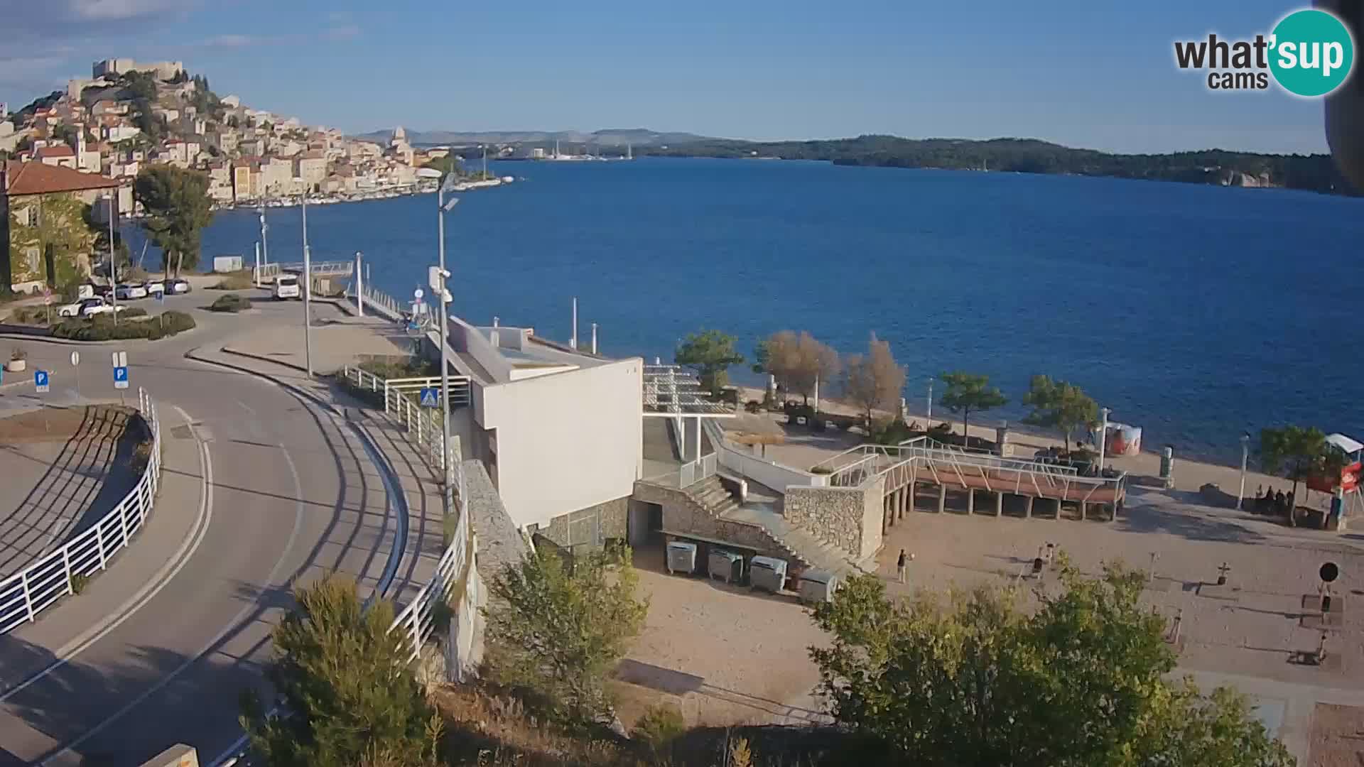 Kamera v živo Šibenik plaža Banj