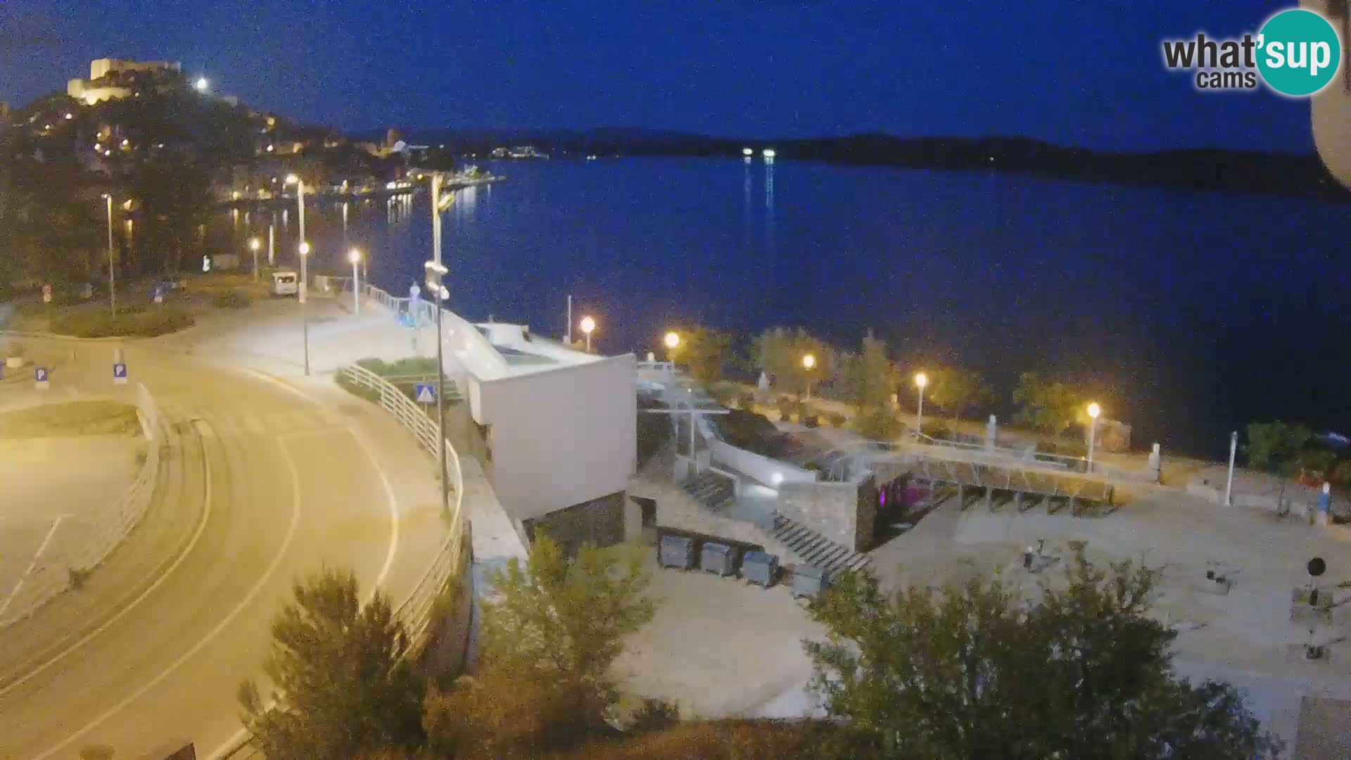 Šibenik webcam Beach Banj