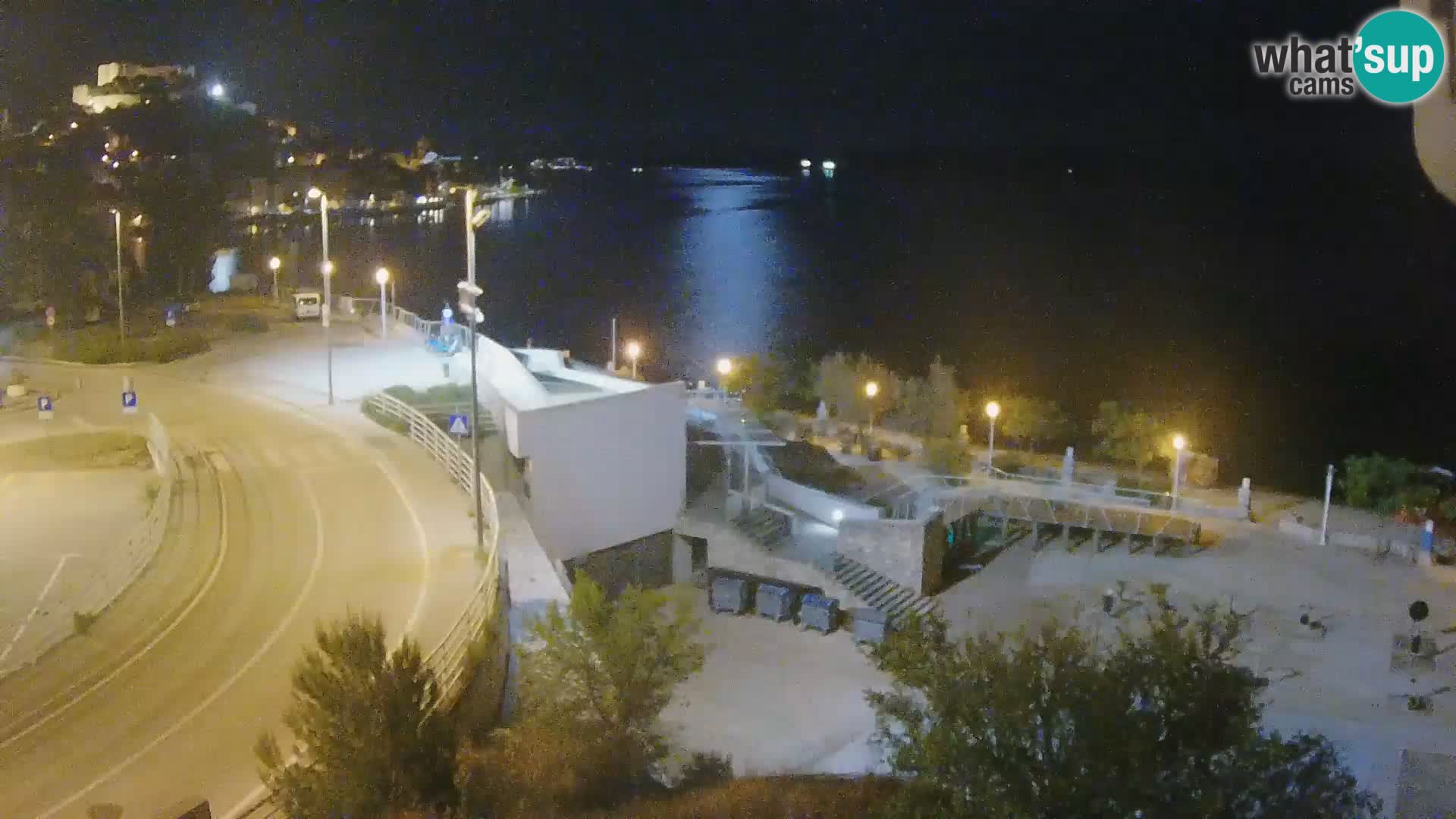 Livecam Sibenico spiaggia Banj