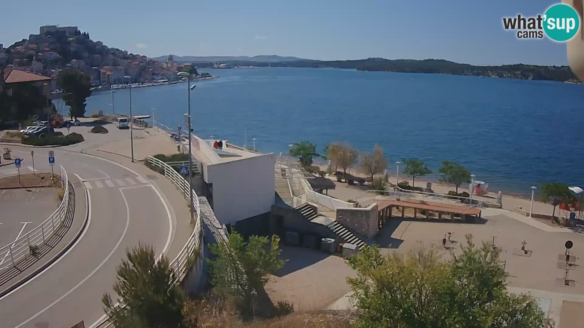Live Cam Šibenik plage Banj