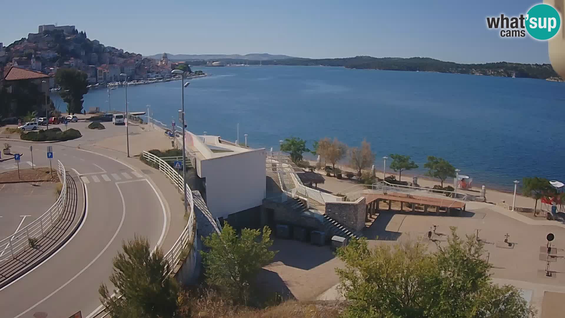 Livecam Sibenico spiaggia Banj