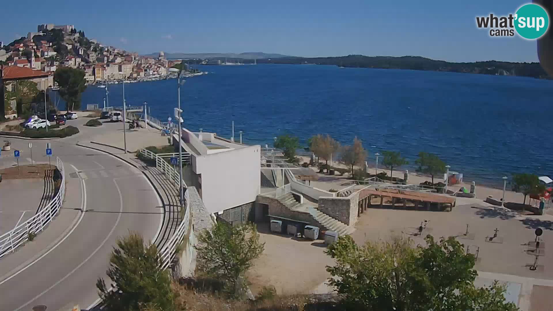 Web kamera Šibenik plaža Banj