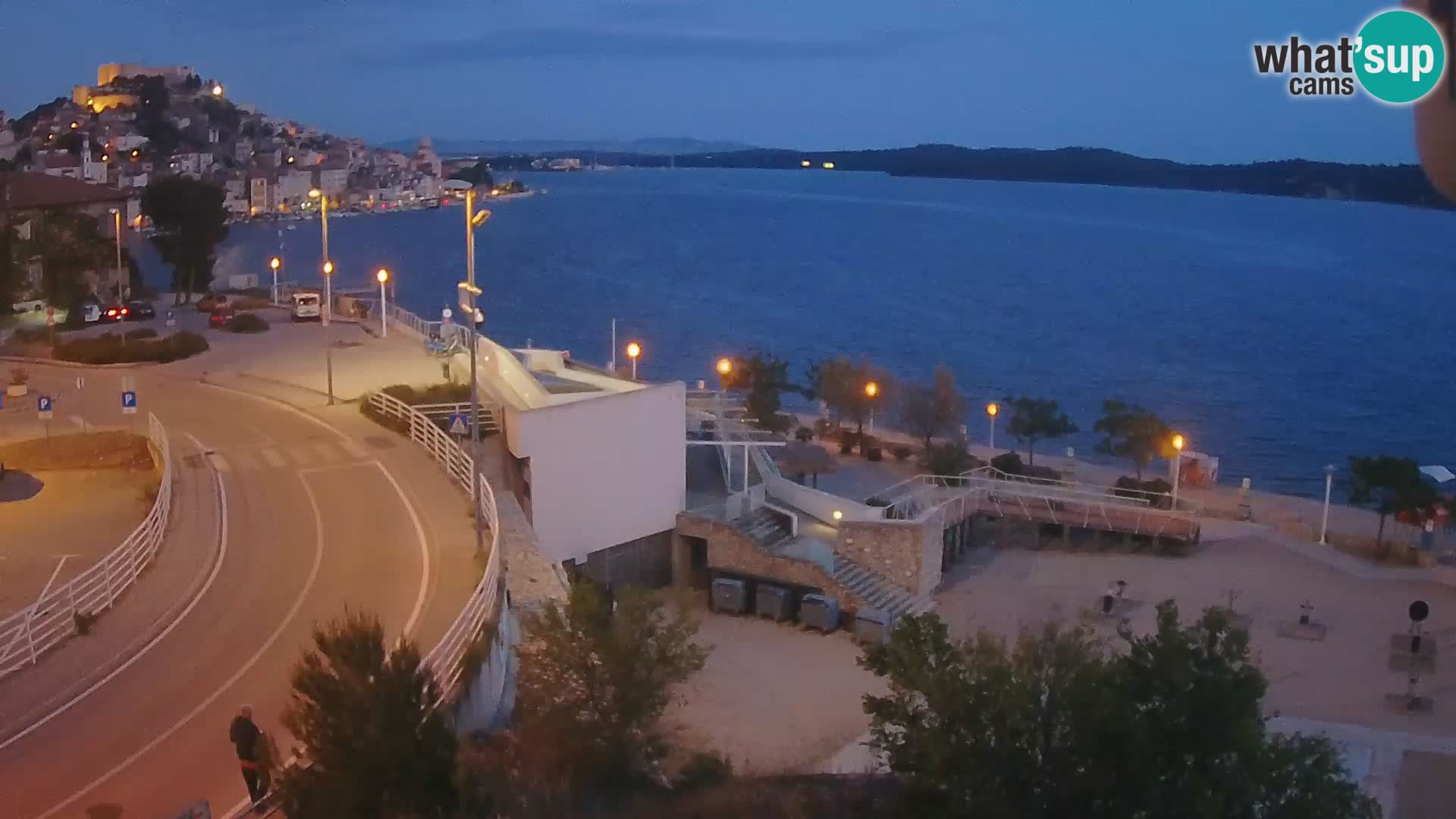 Live Cam Šibenik plage Banj
