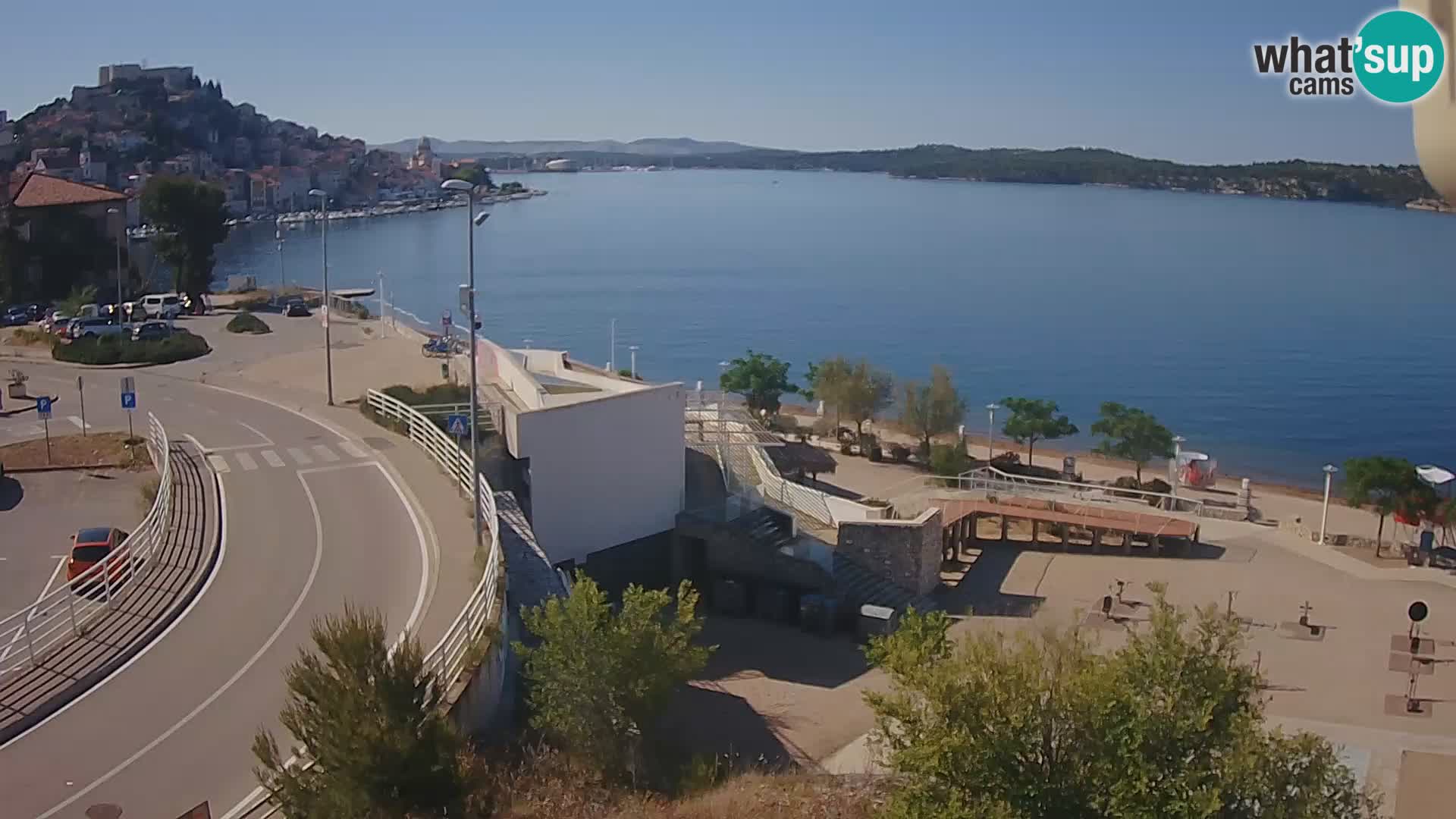 Kamera v živo Šibenik plaža Banj