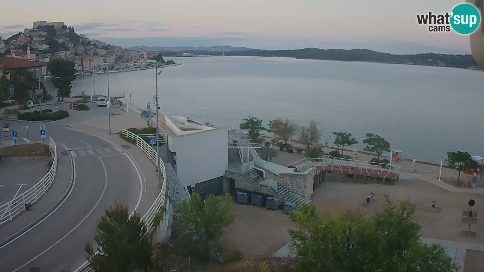 Šibenik webcam Beach Banj