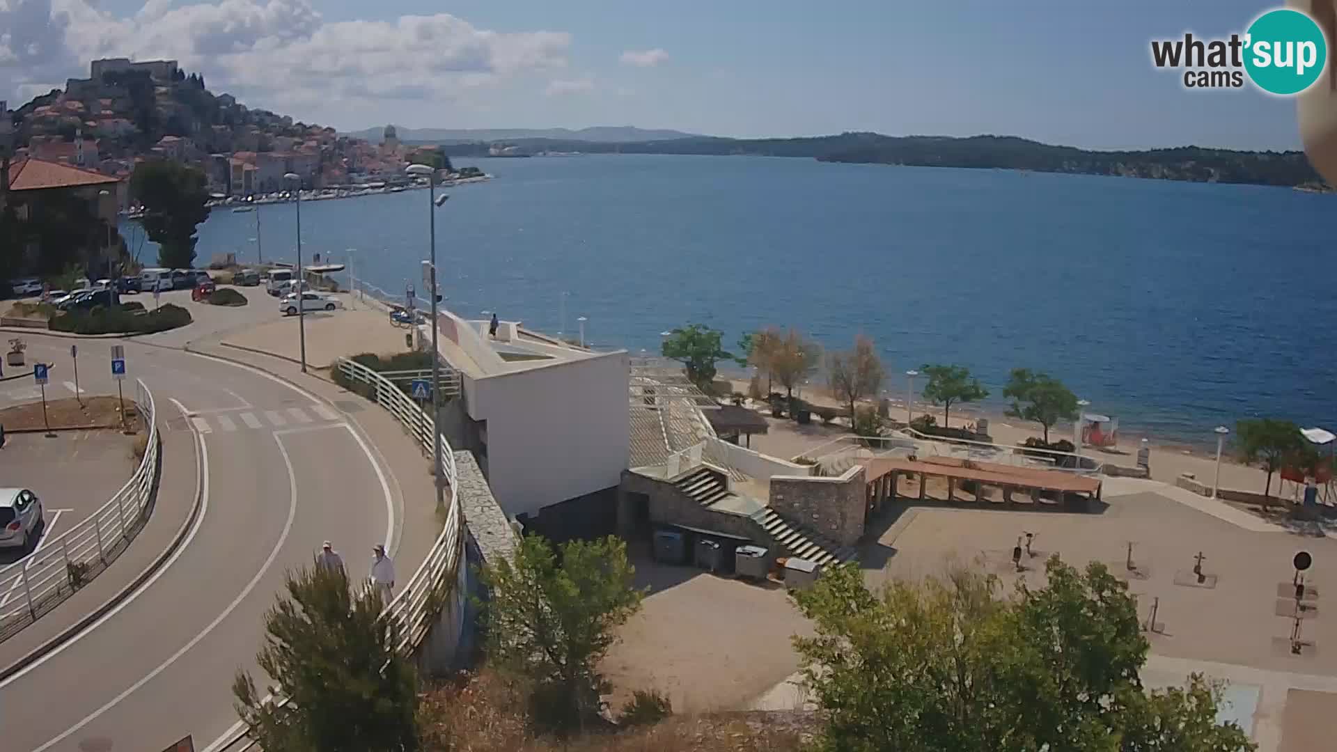 Webcam Šibenik Strand Banj