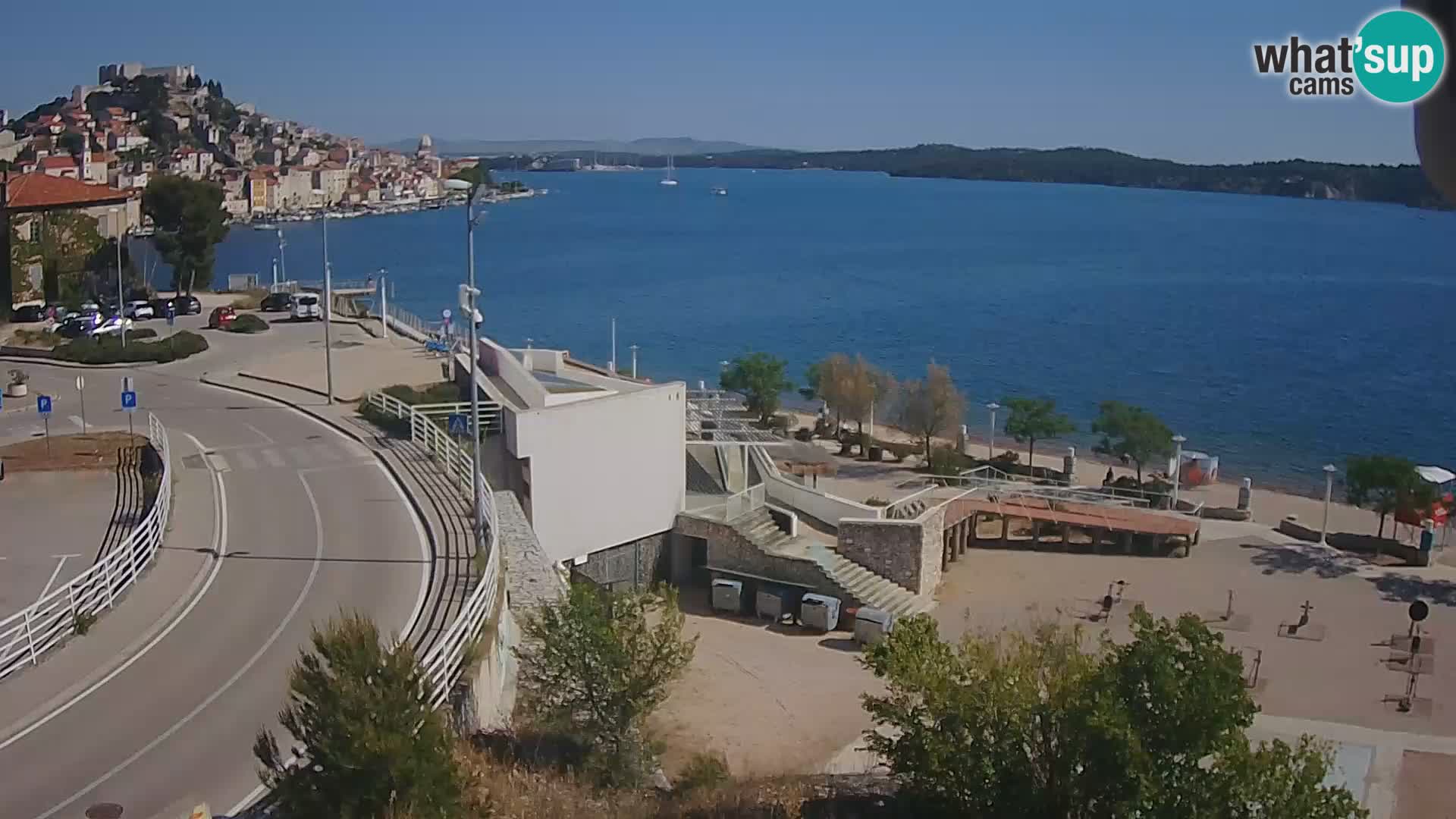 Livecam Sibenico spiaggia Banj