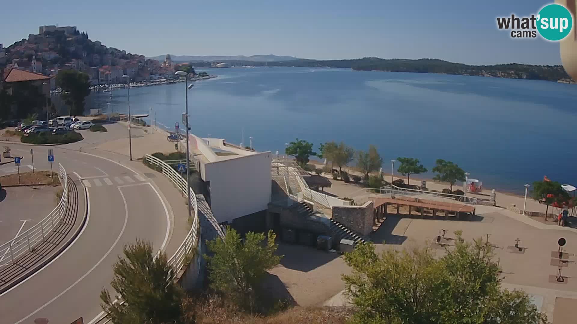 Livecam Sibenico spiaggia Banj
