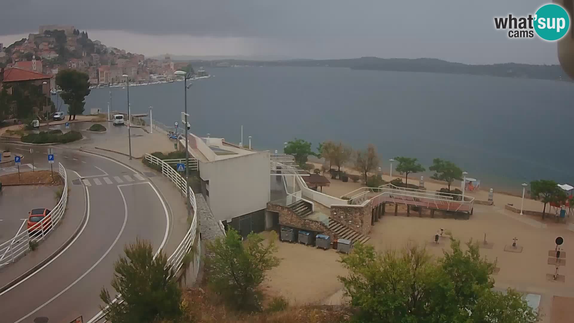 Kamera v živo Šibenik plaža Banj