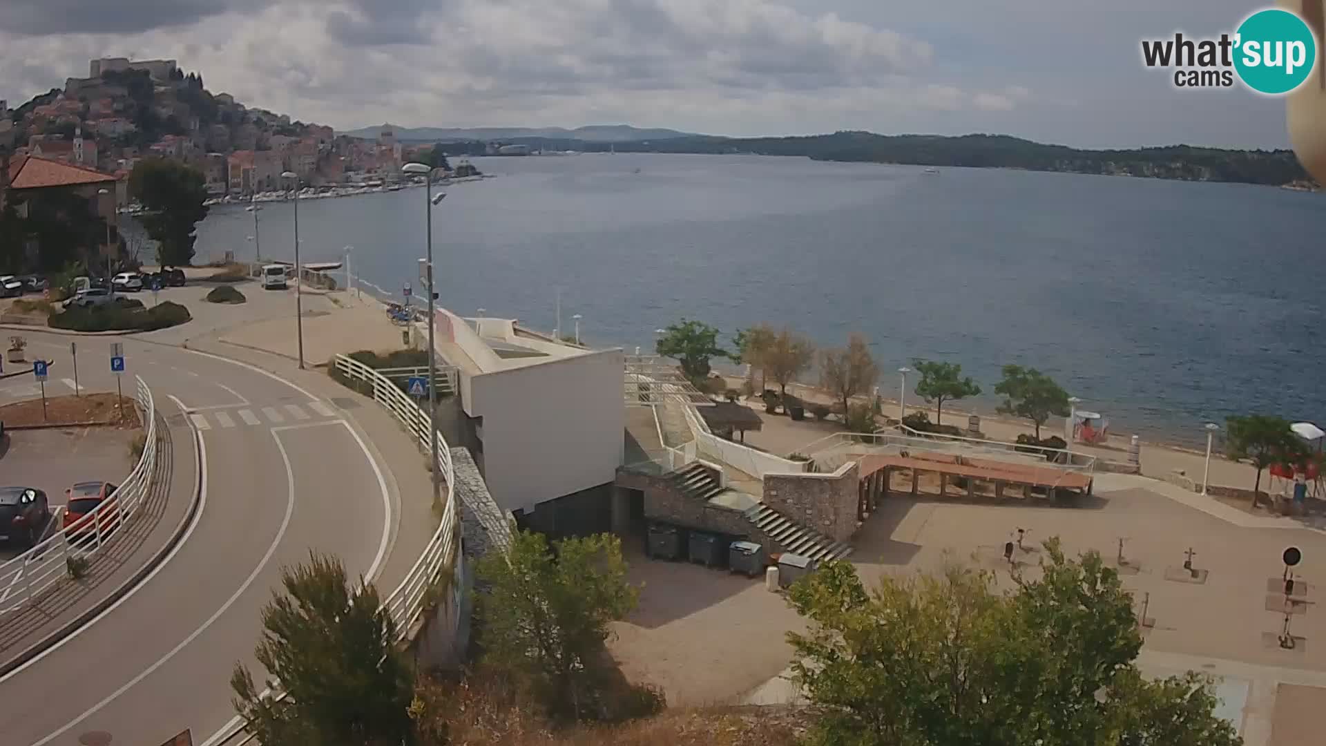 Šibenik webcam Beach Banj