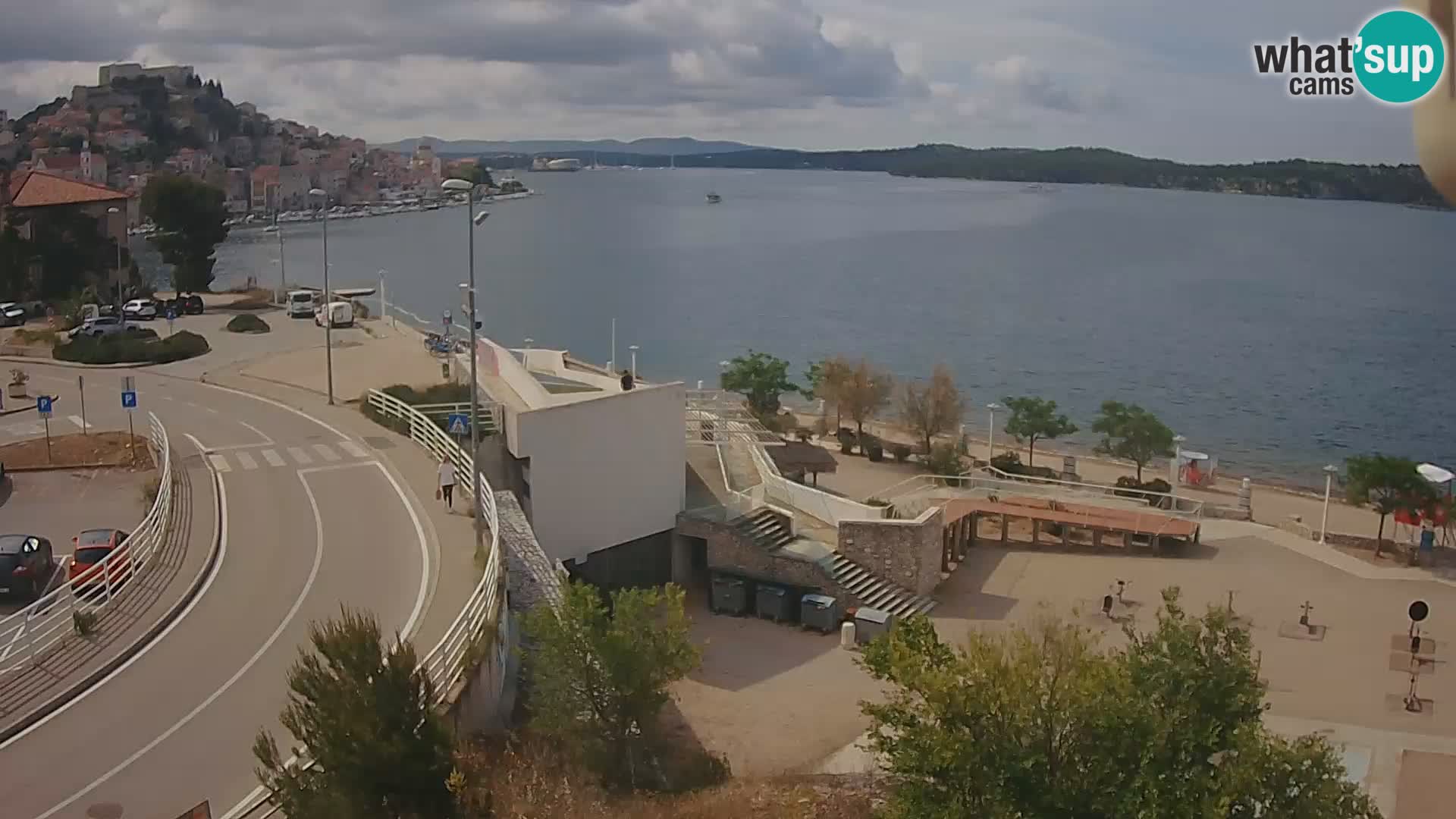 Šibenik webcam Beach Banj
