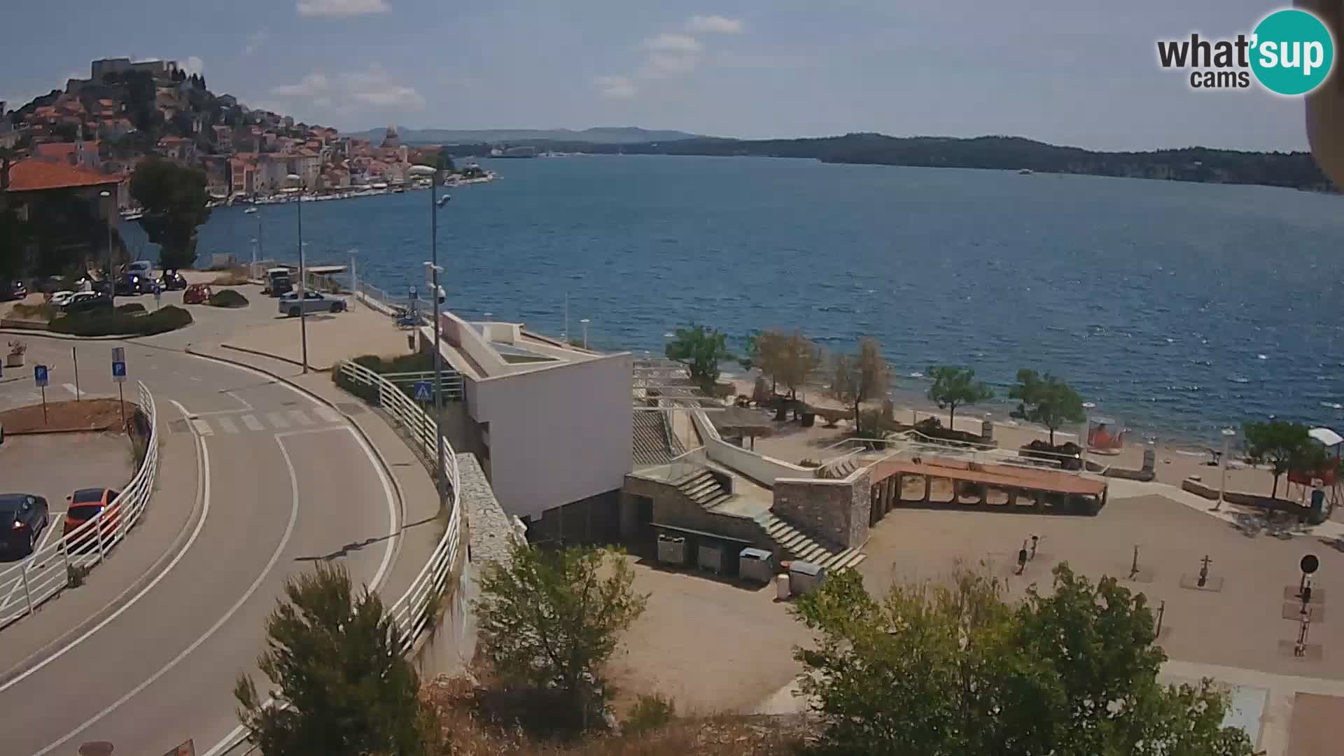 Kamera v živo Šibenik plaža Banj