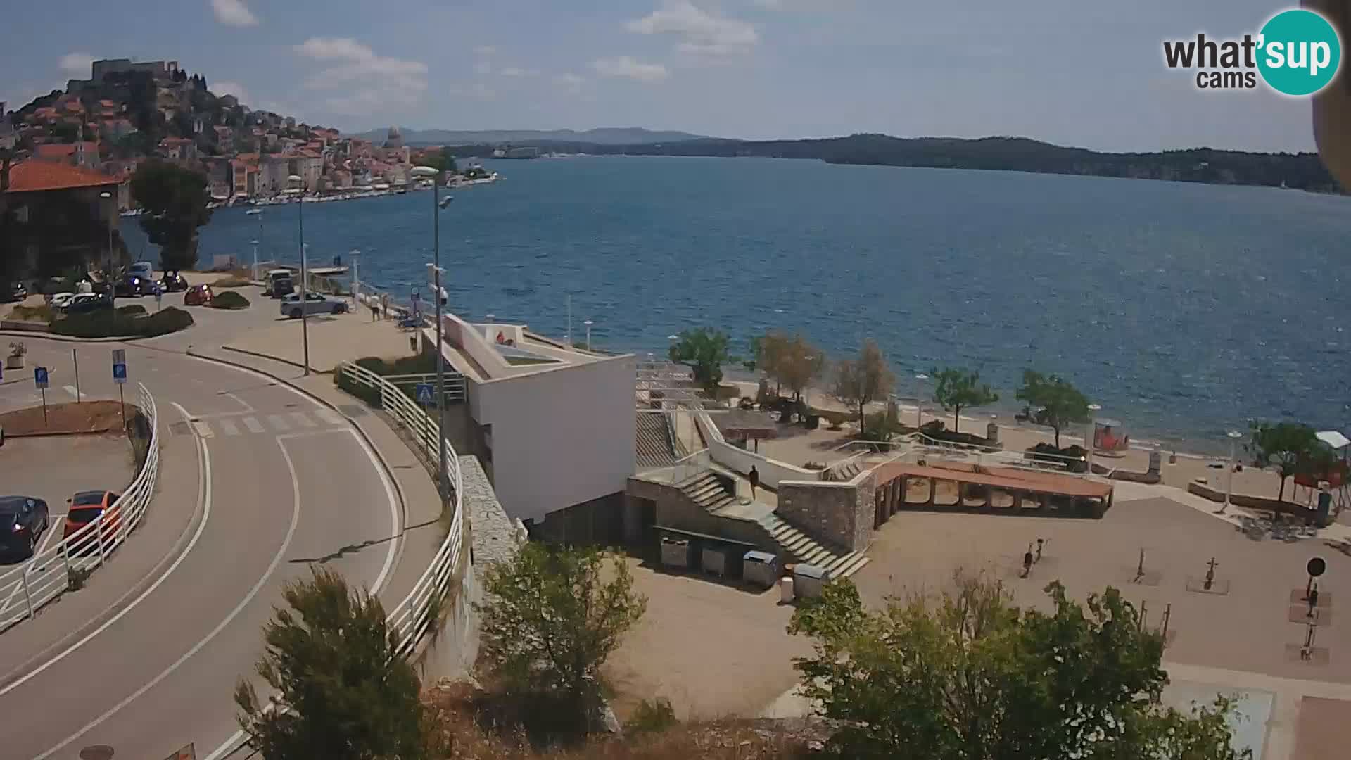Kamera v živo Šibenik plaža Banj