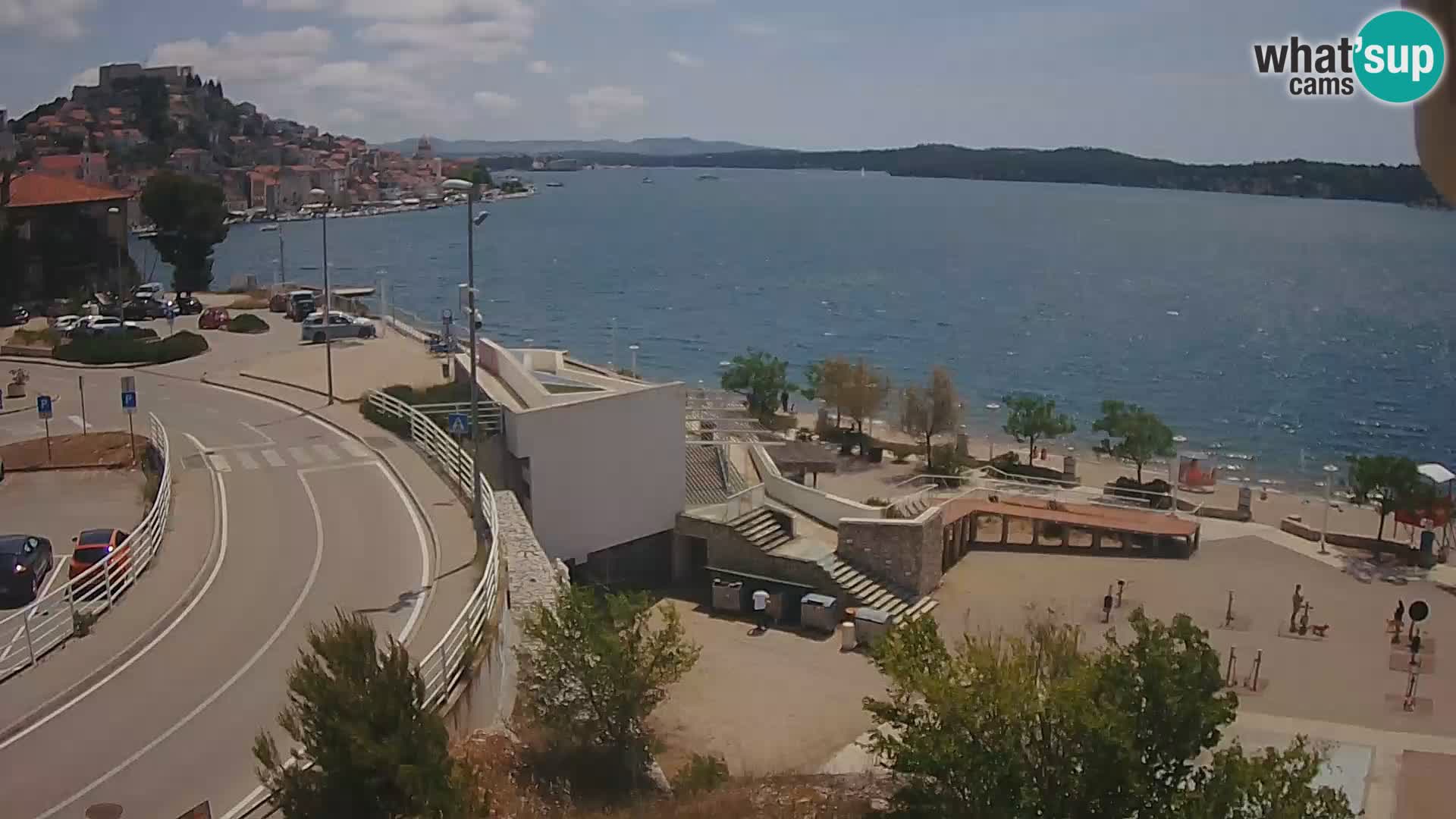 Live Cam Šibenik plage Banj