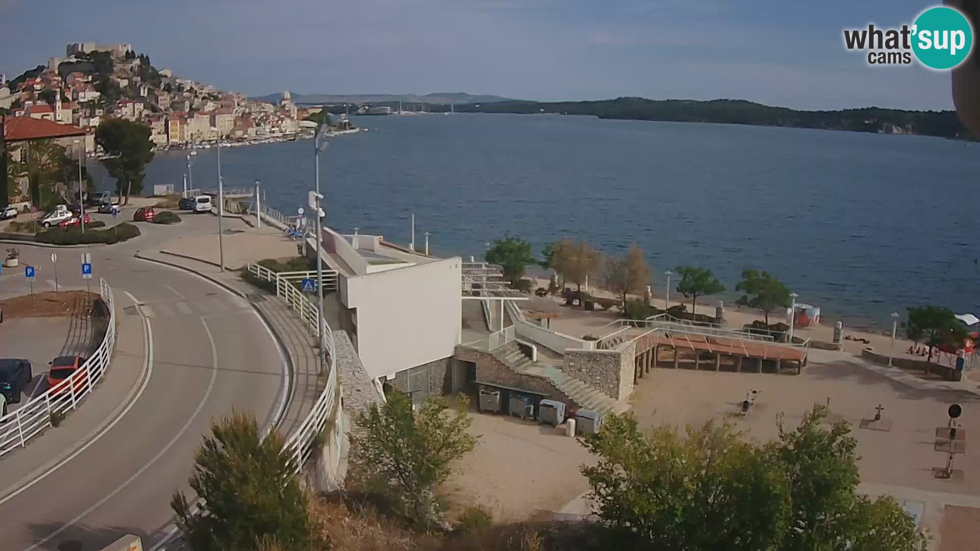 Kamera v živo Šibenik plaža Banj