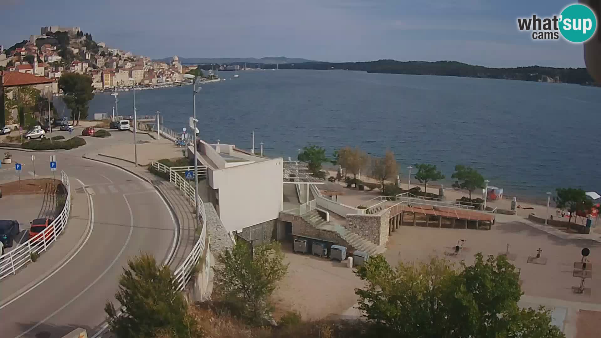 Webcam Šibenik Strand Banj