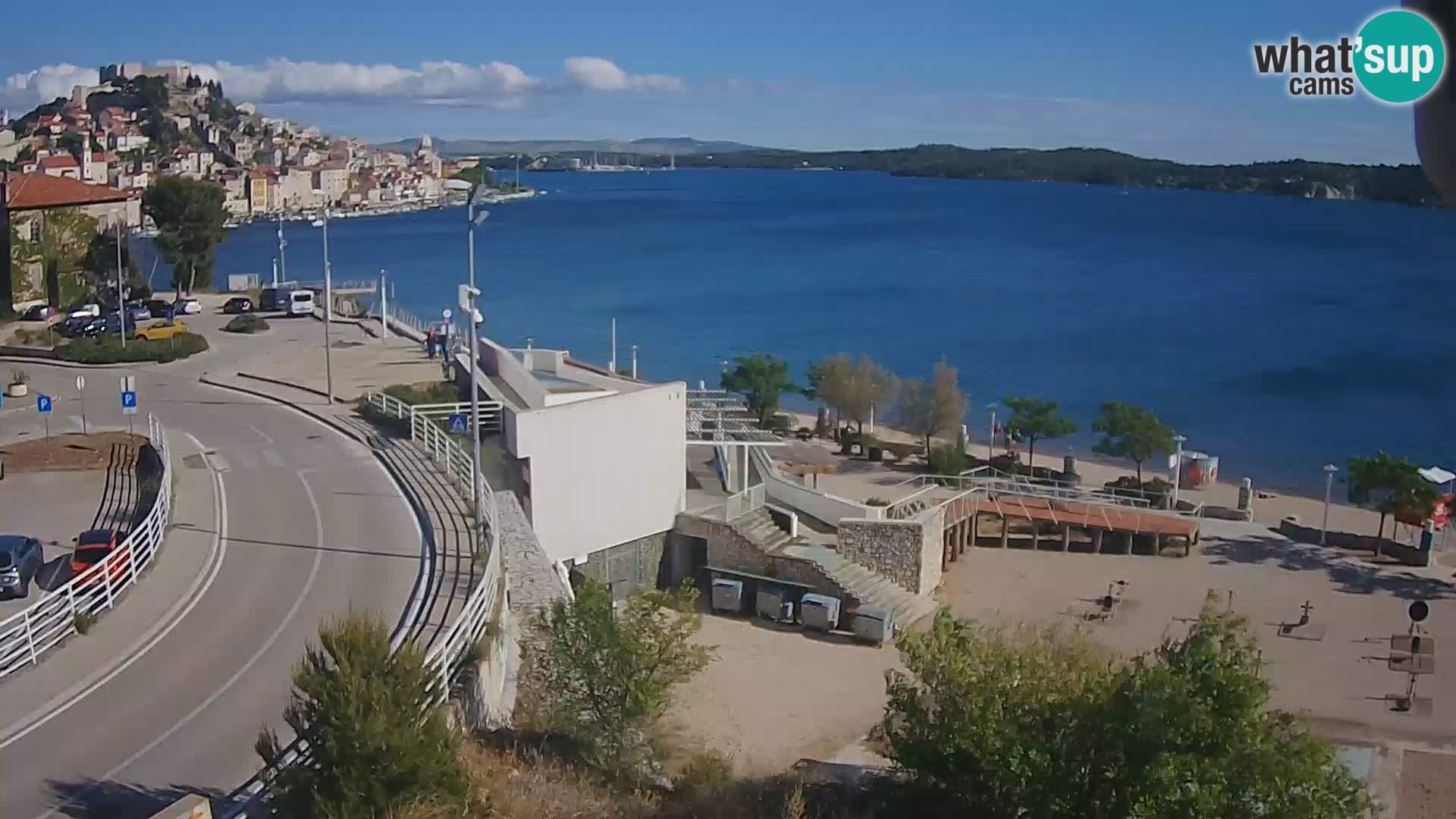 Live Cam Šibenik plage Banj