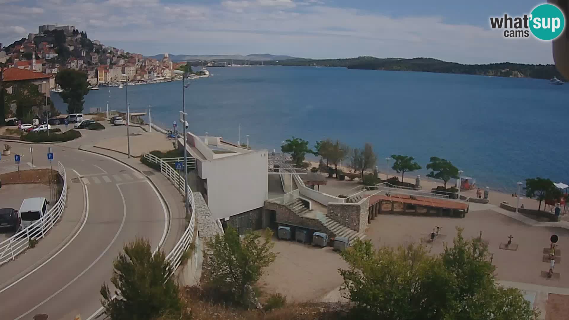 Kamera v živo Šibenik plaža Banj