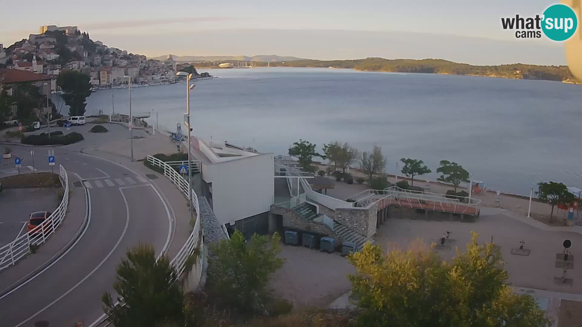 Šibenik webcam Beach Banj