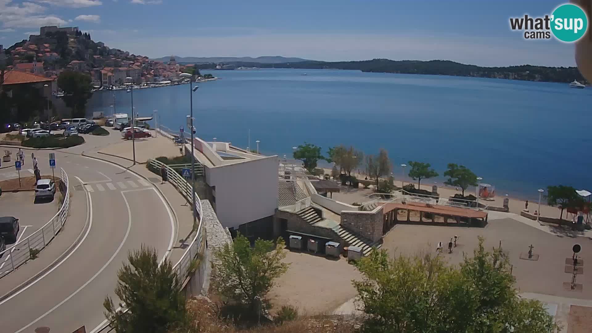 Webcam Šibenik Strand Banj