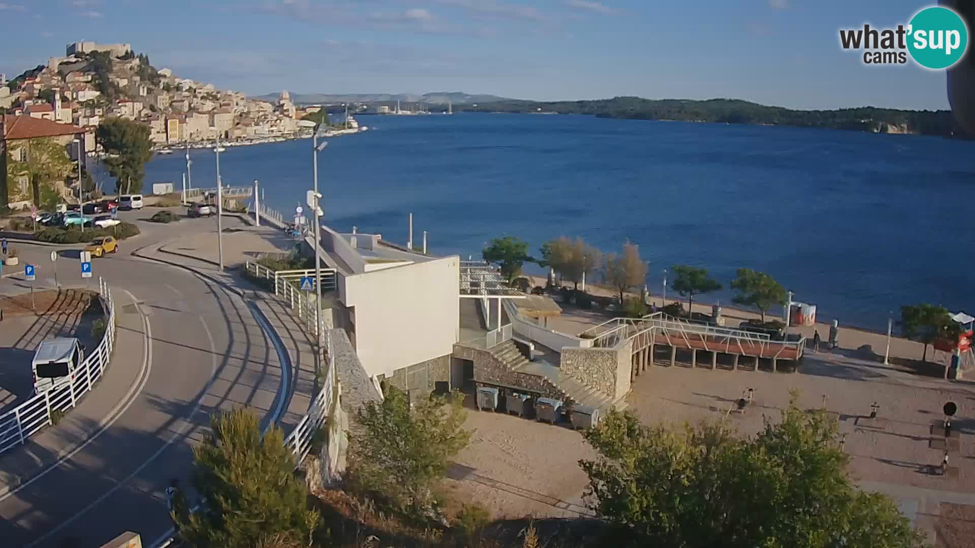 Livecam Sibenico spiaggia Banj