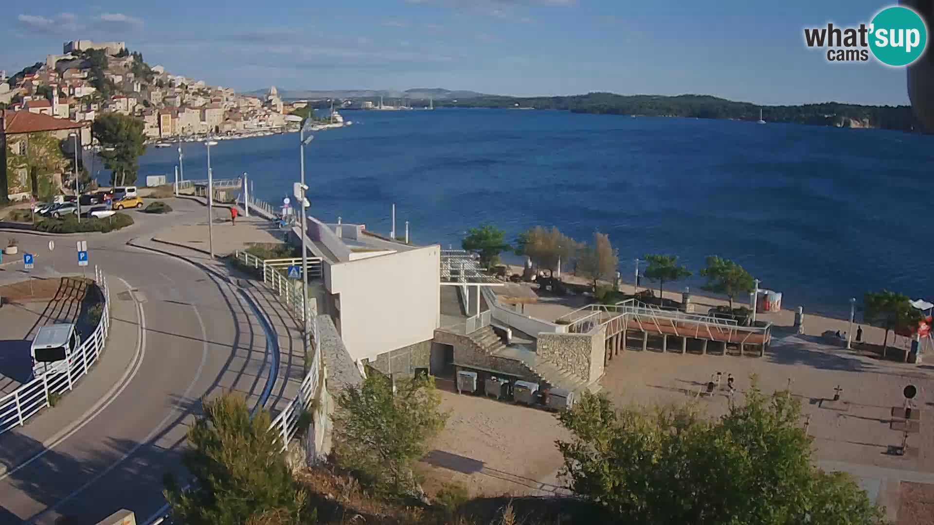 Kamera v živo Šibenik plaža Banj