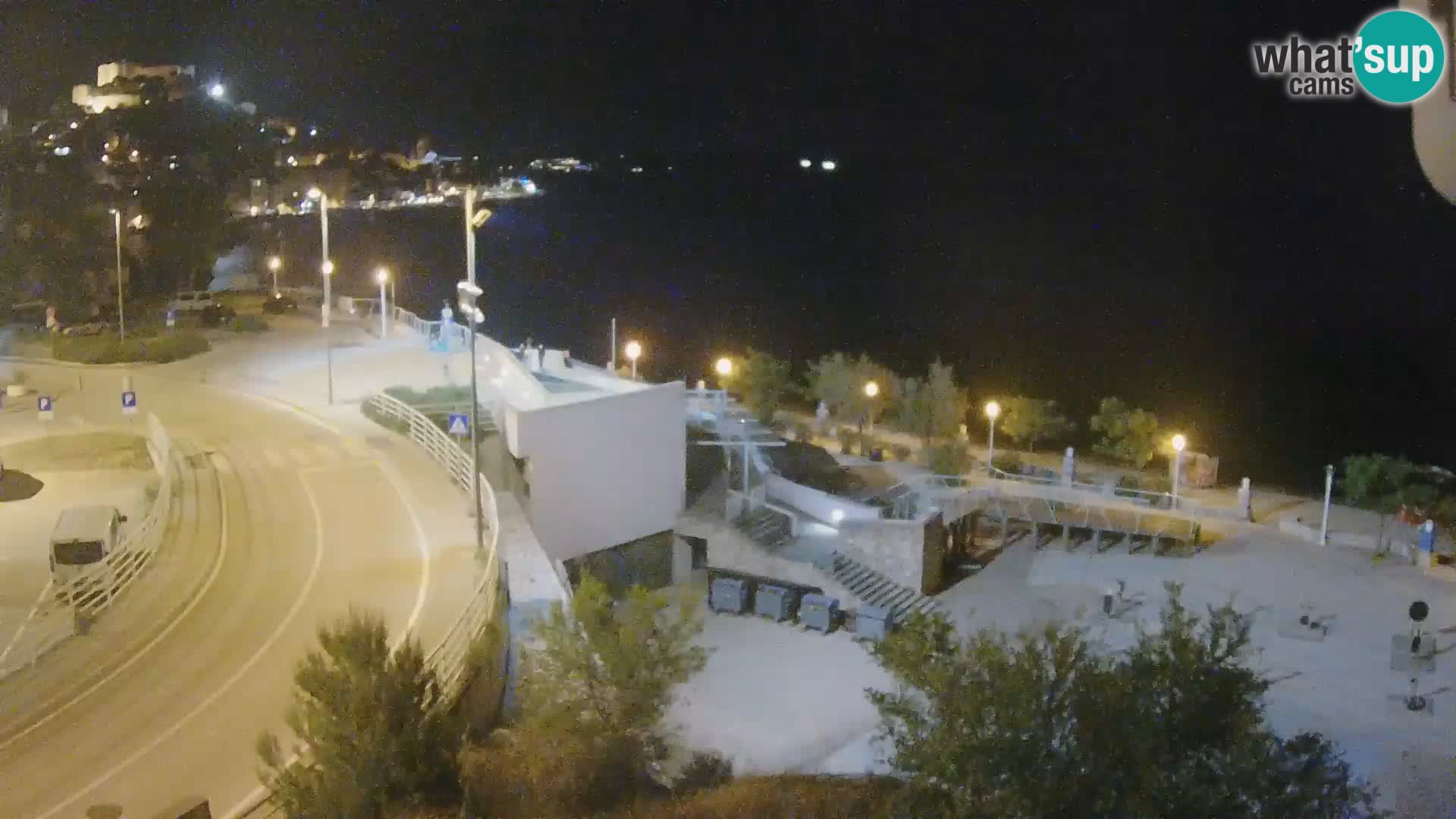Webcam Šibenik Strand Banj