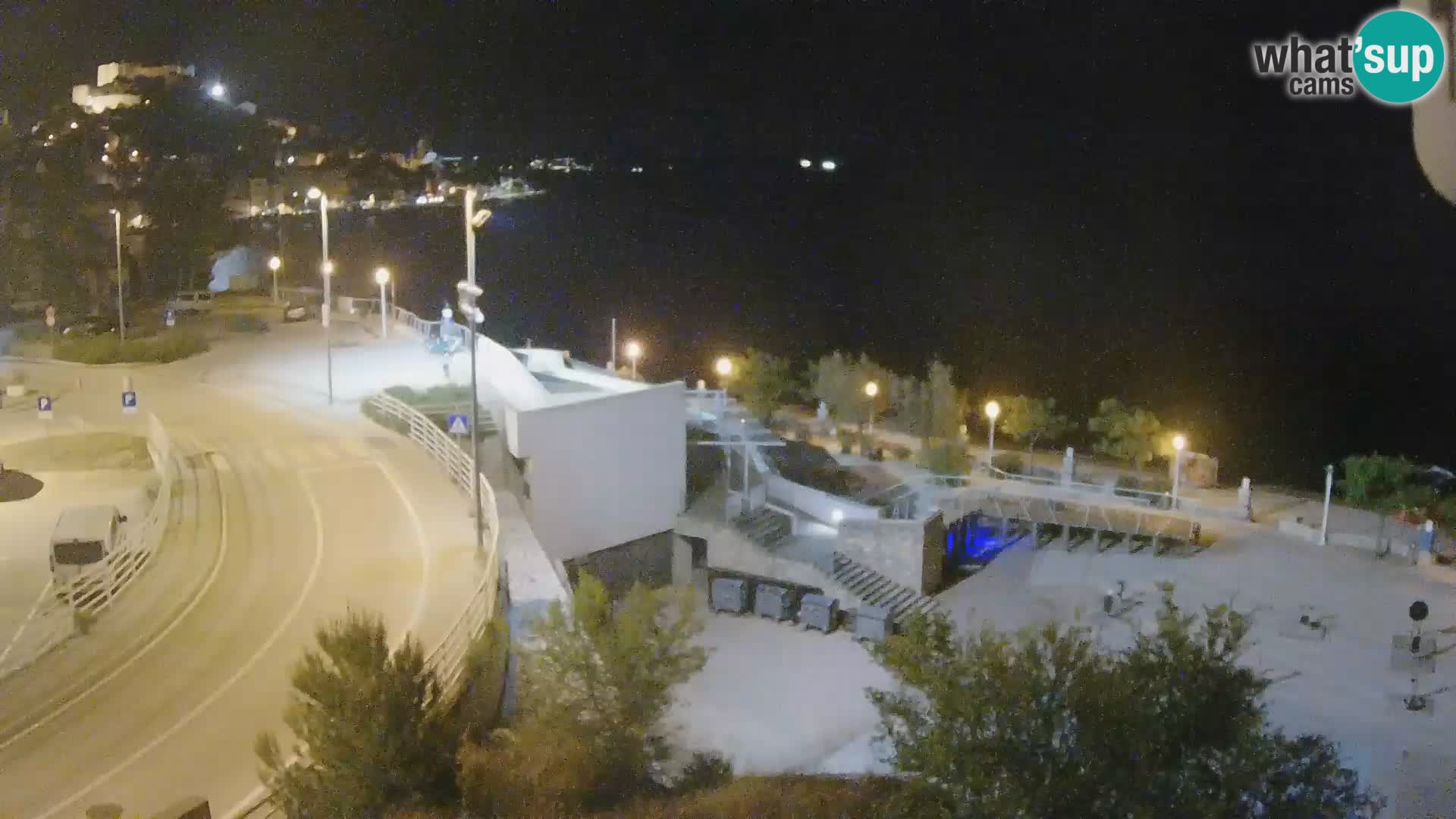 Live Cam Šibenik plage Banj