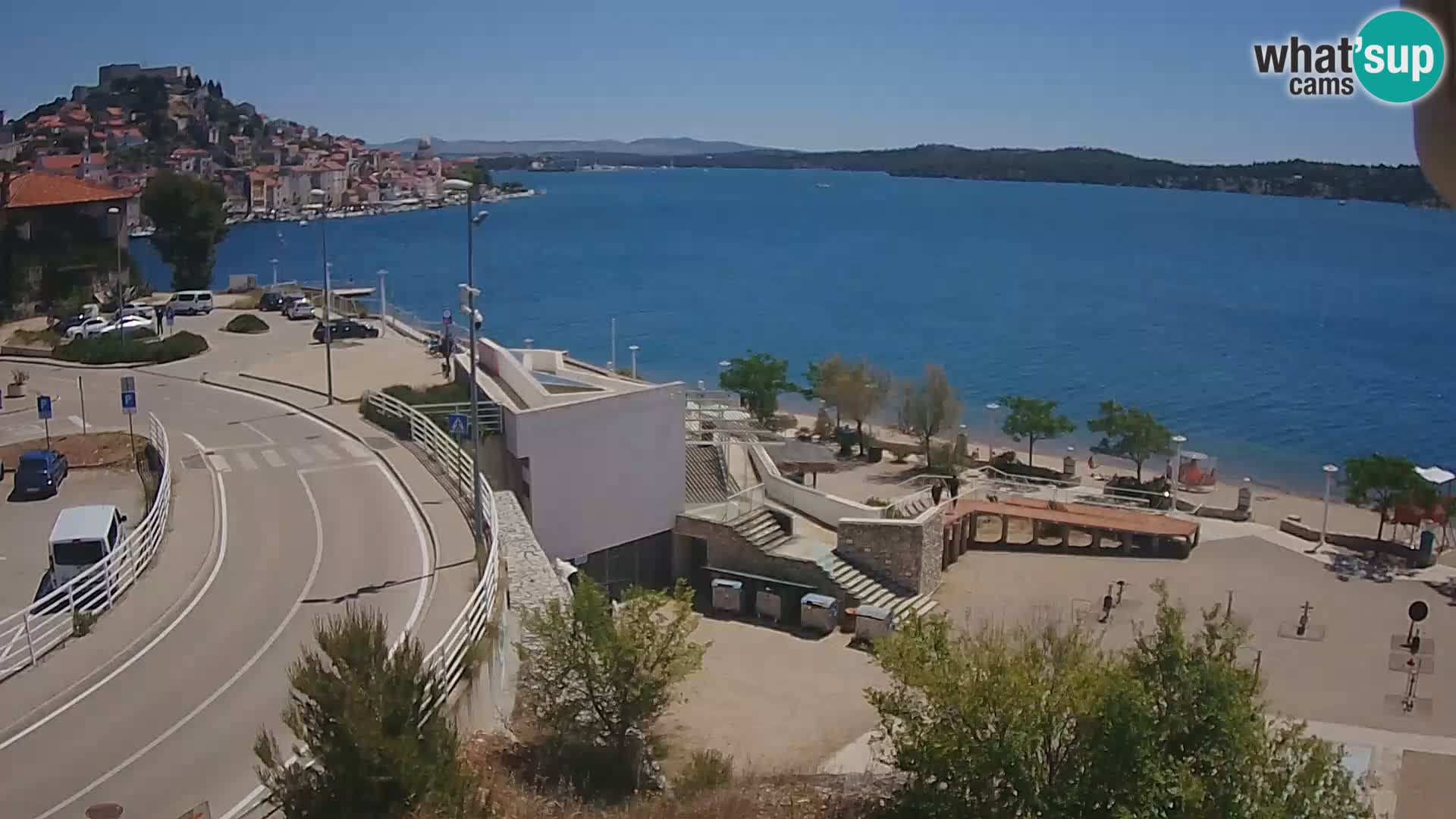 Web kamera Šibenik plaža Banj