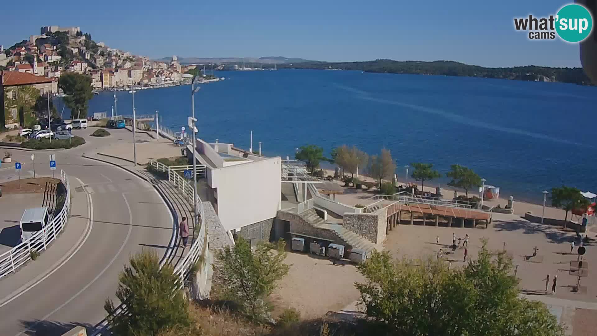 Webcam Šibenik Strand Banj
